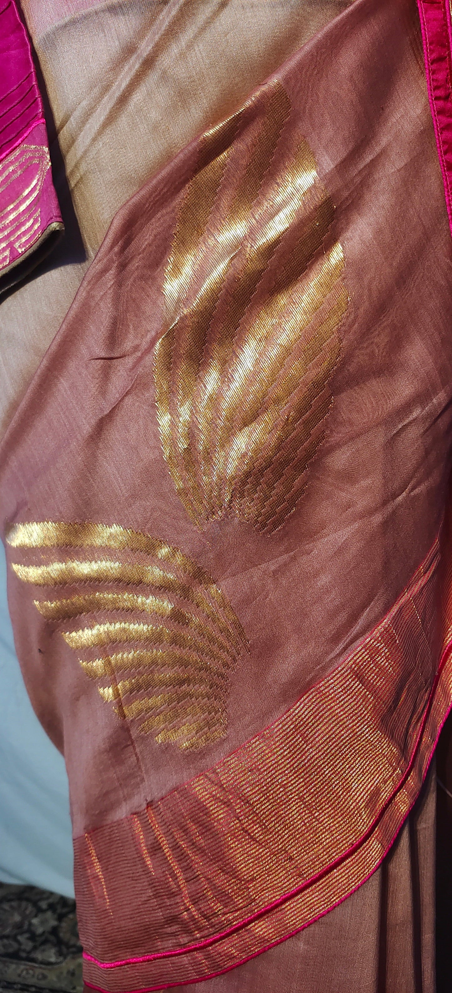 Formal Chanderi Zari Woven Saree VISHAL KAPUR