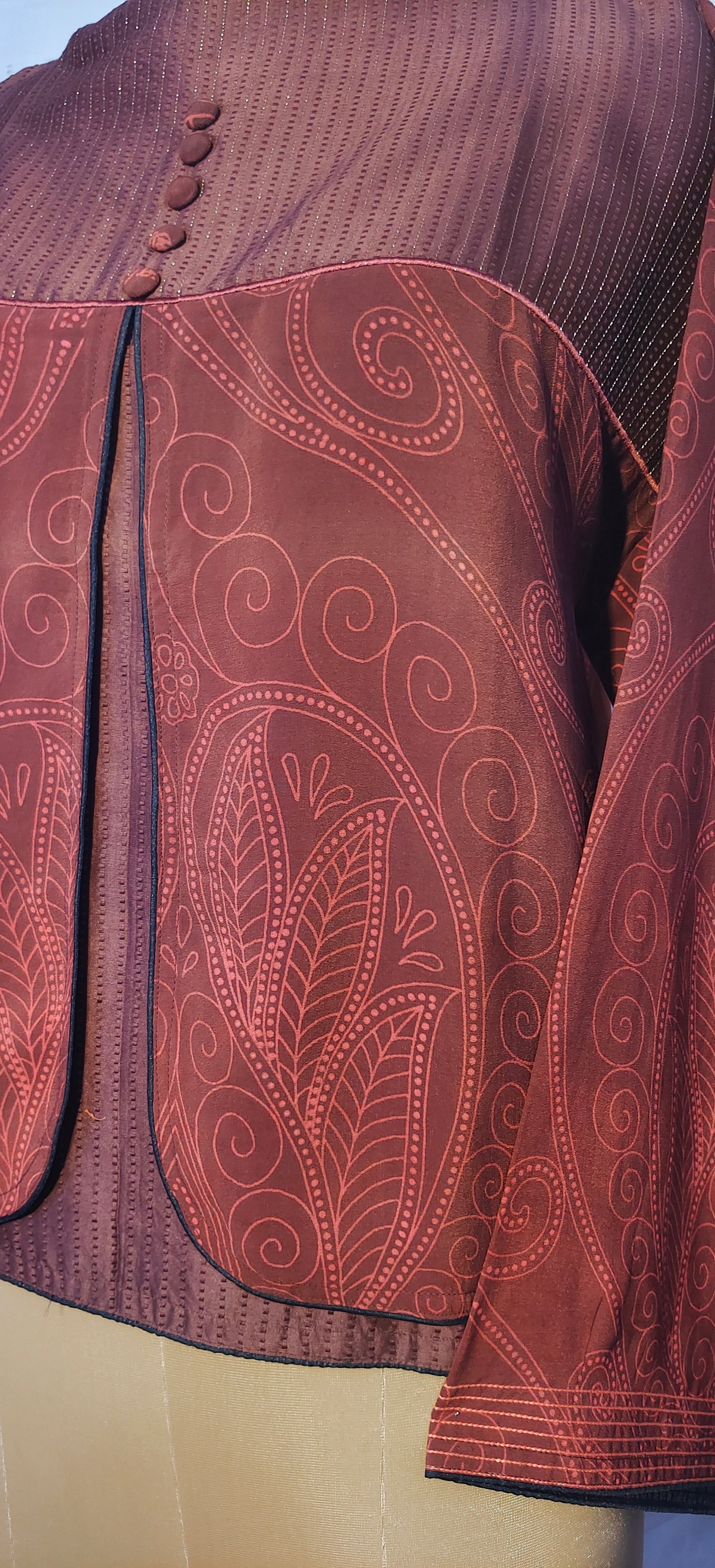 Semistitched Crepe silk Ɓlouse