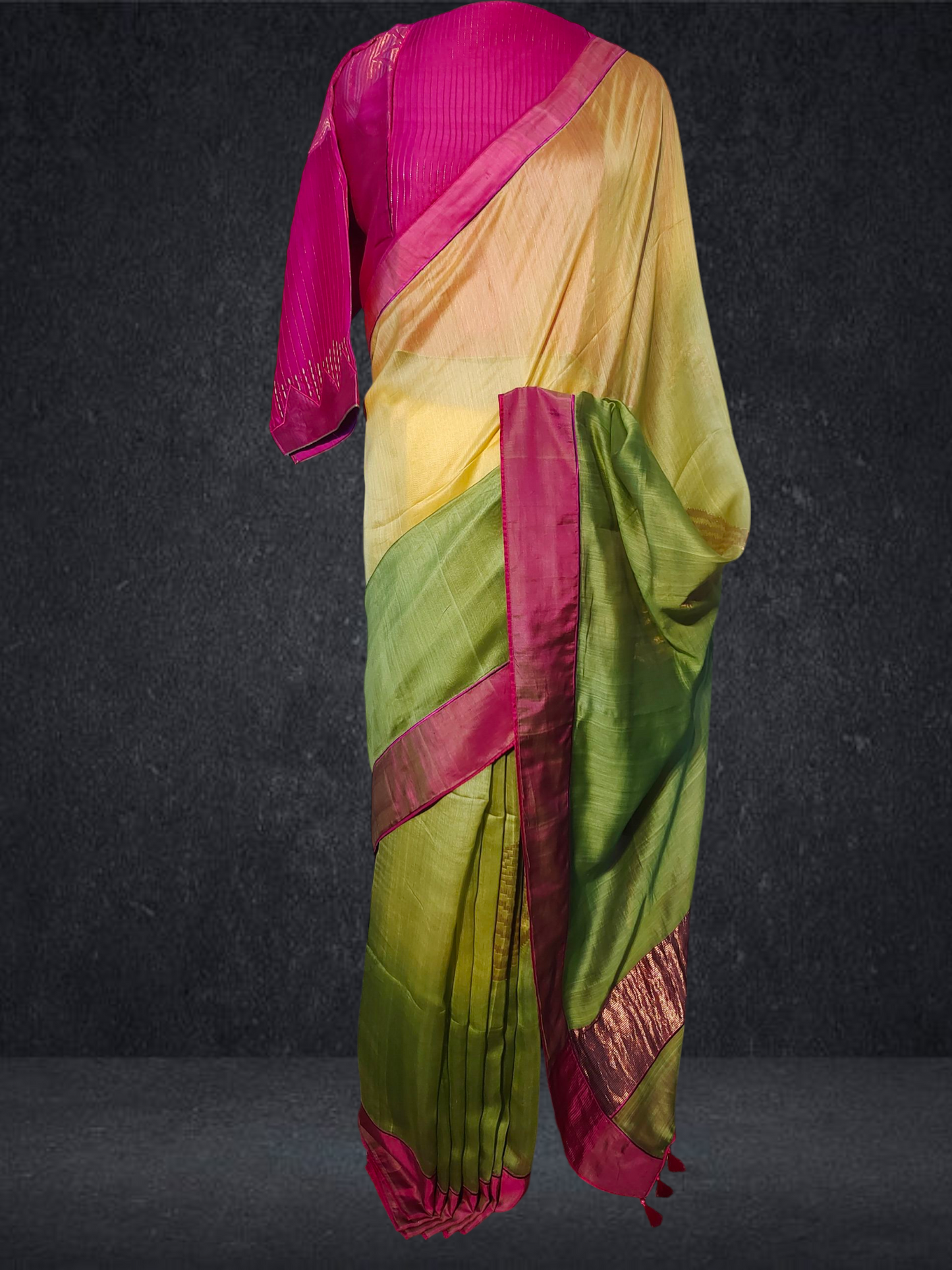 Formal Chanderi Zari Woven Saree
