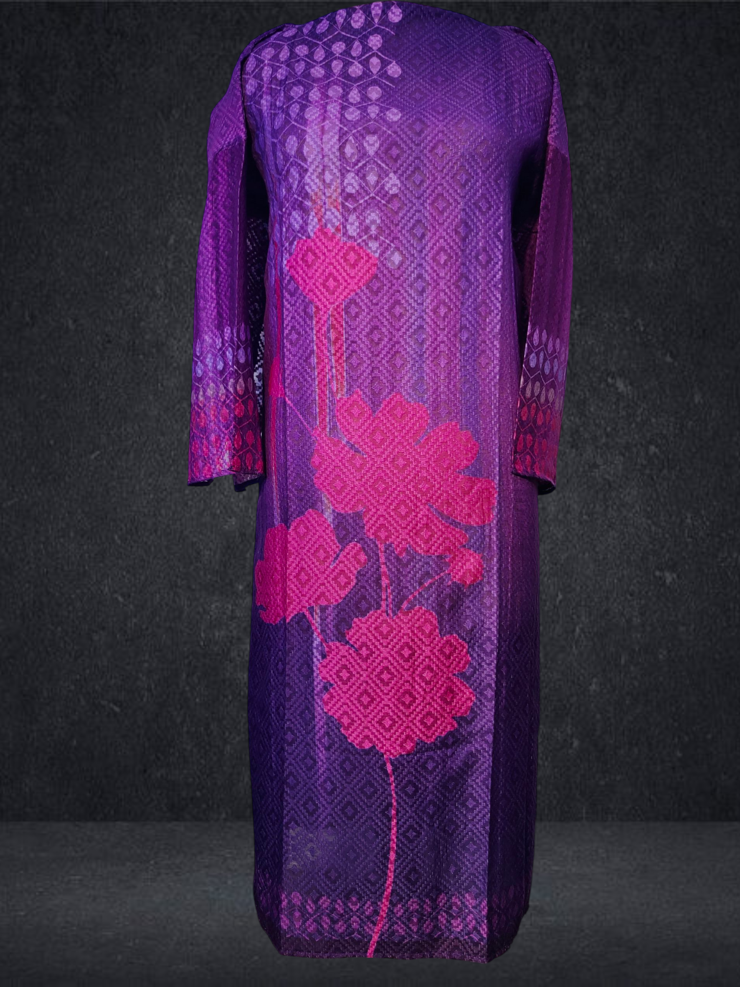 Semi Stitched Chanderi Casual Suitset VISHAL KAPUR