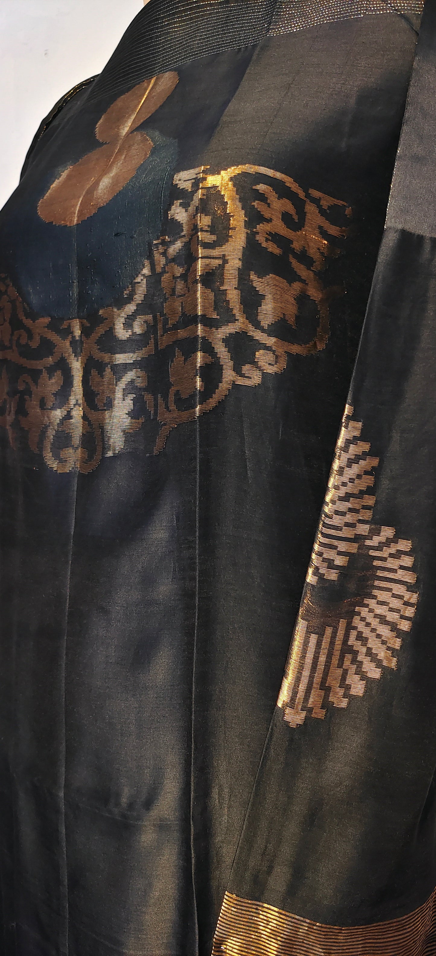 Semi Stitched Formal chanderi Suitset