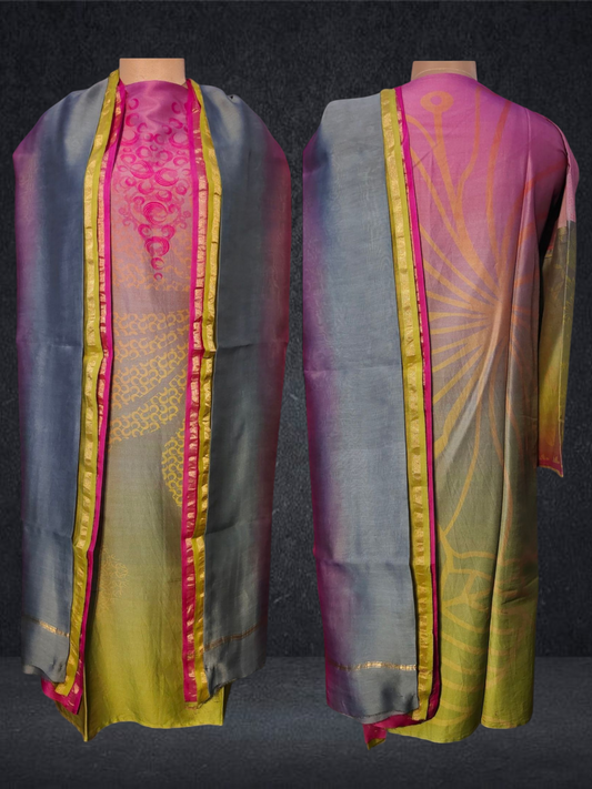 Semi Stitched Cotton Casual Suitset VISHAL KAPUR