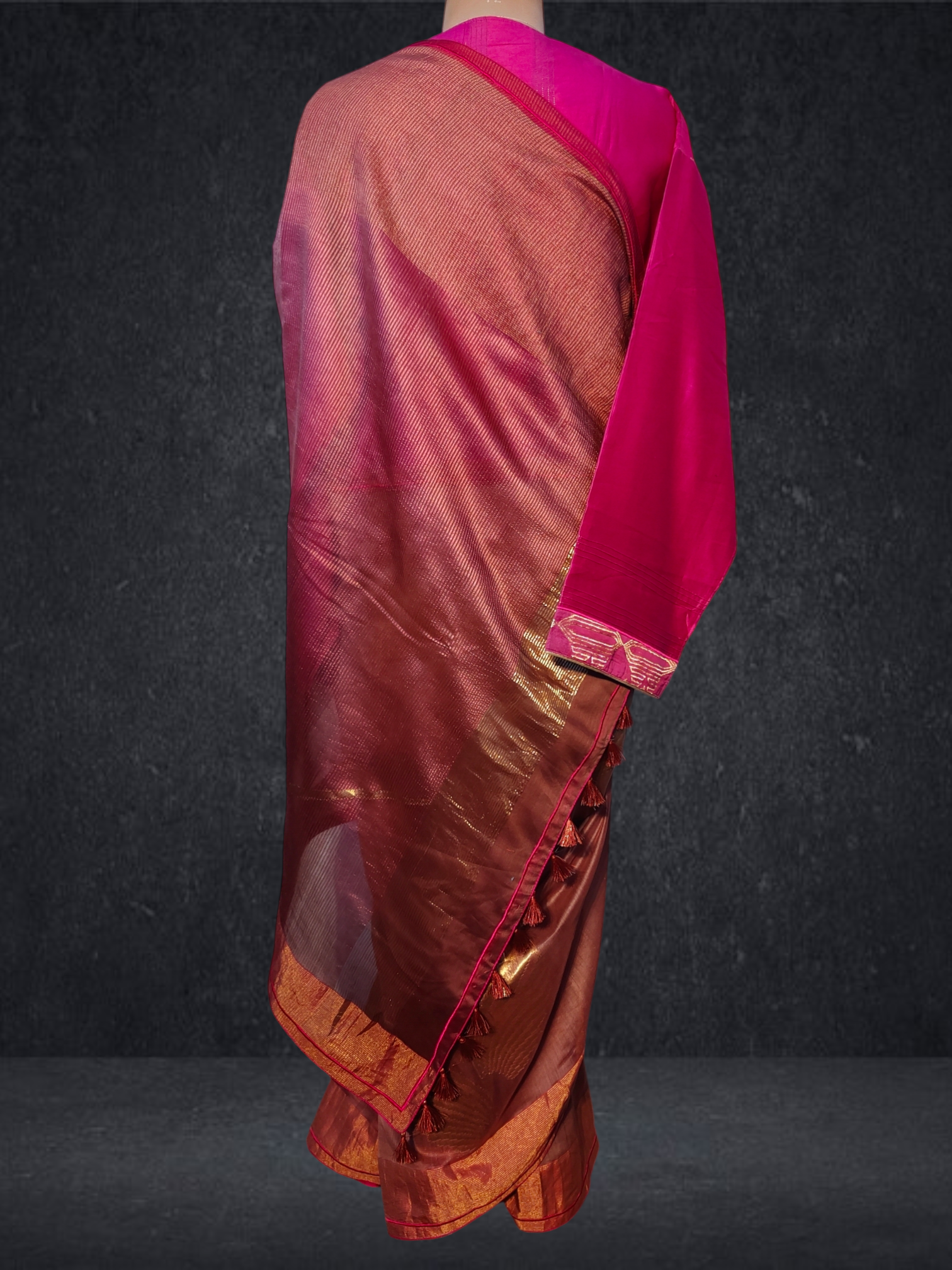 Formal Chanderi Zari Woven Saree VISHAL KAPUR