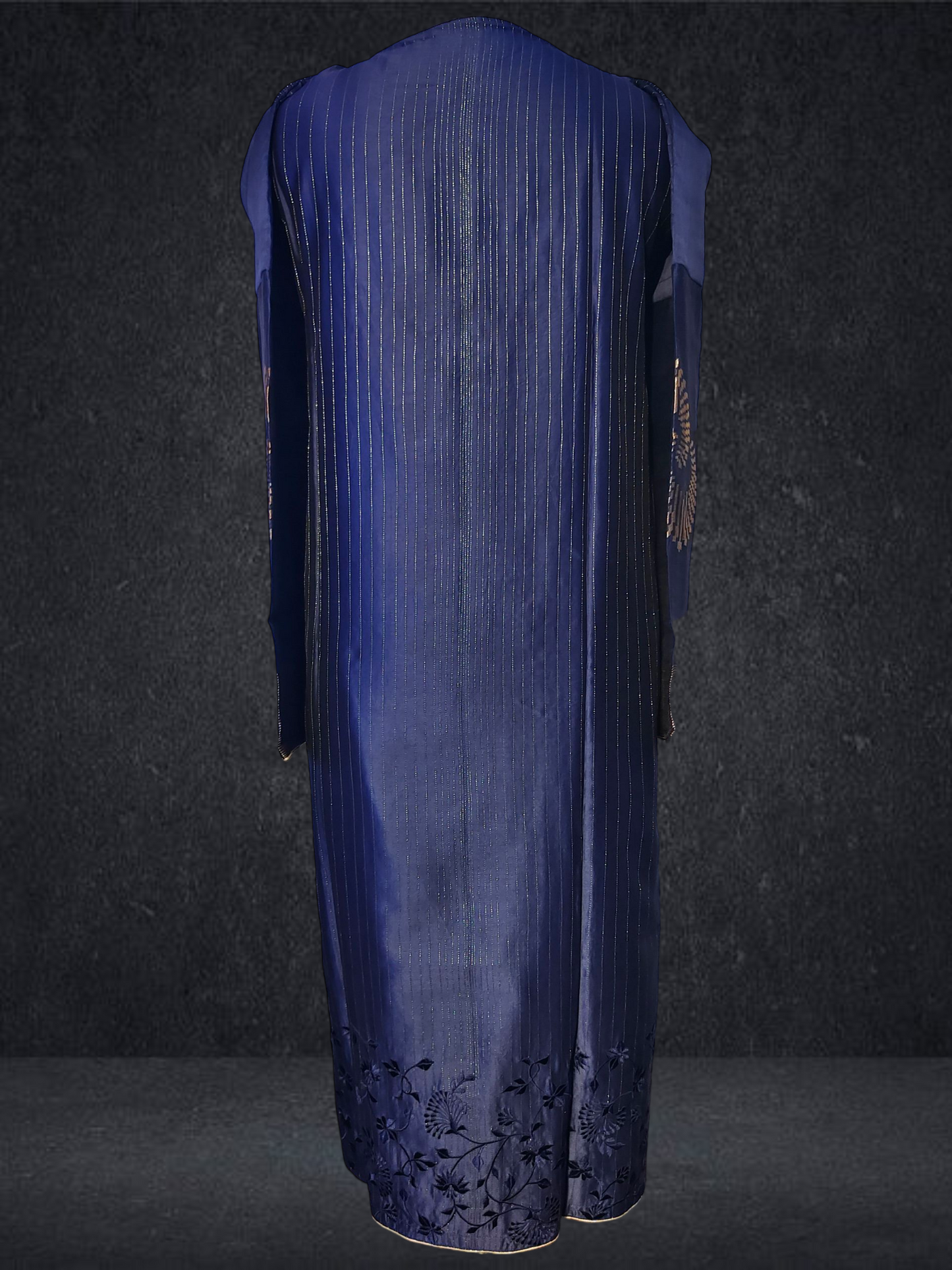 Semi Stitched Formal chanderi Suitset