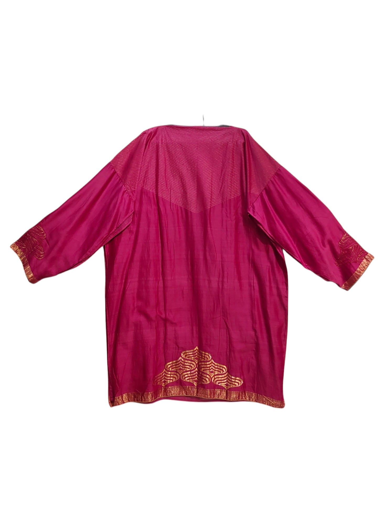 Semi Stitched Chanderi Formal Suitset