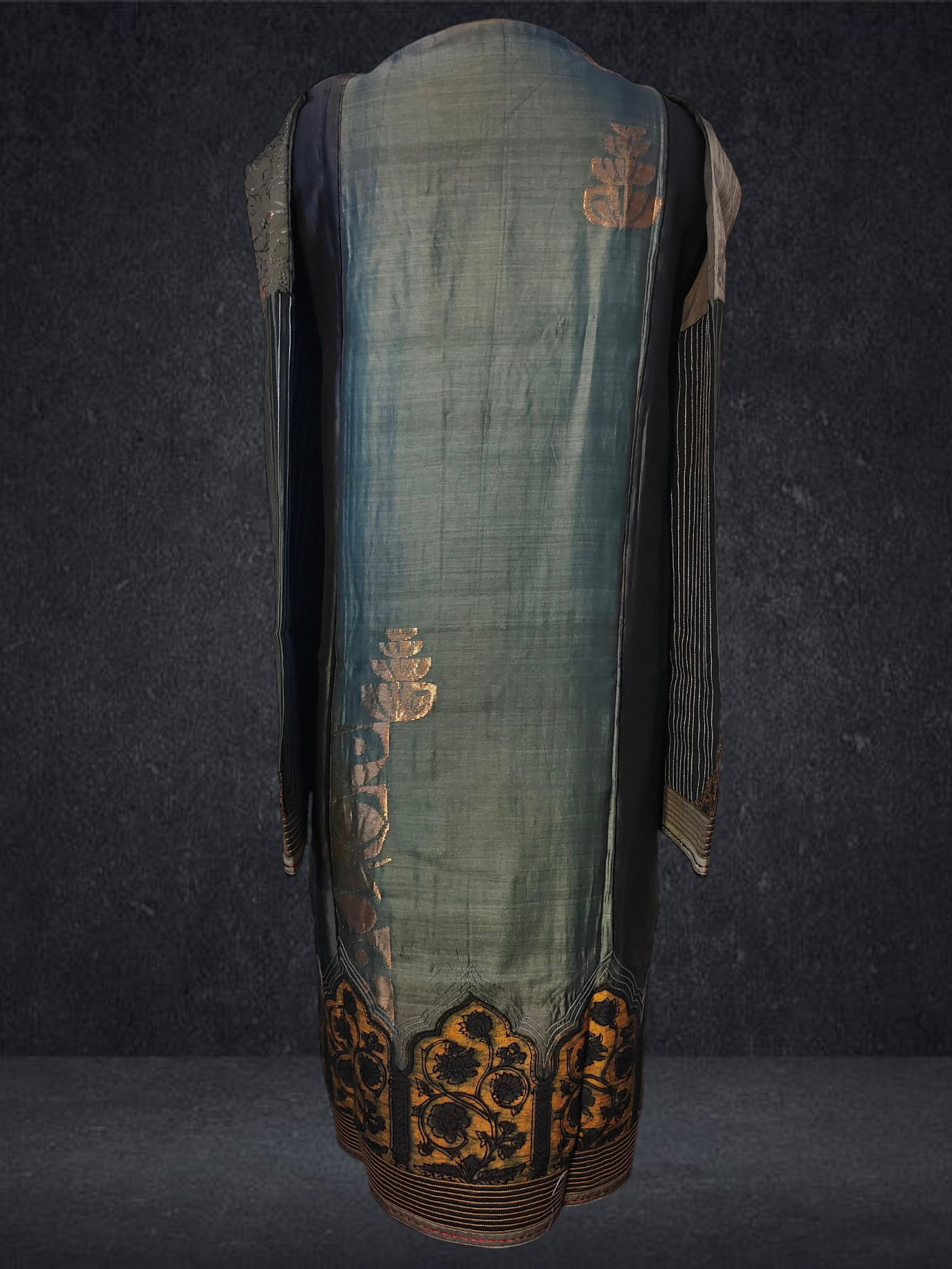 Semi Stitched Formal chanderi Kurta VISHAL KAPUR