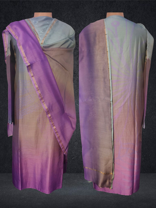 Semi Stitched Cotton kurta VISHAL KAPUR