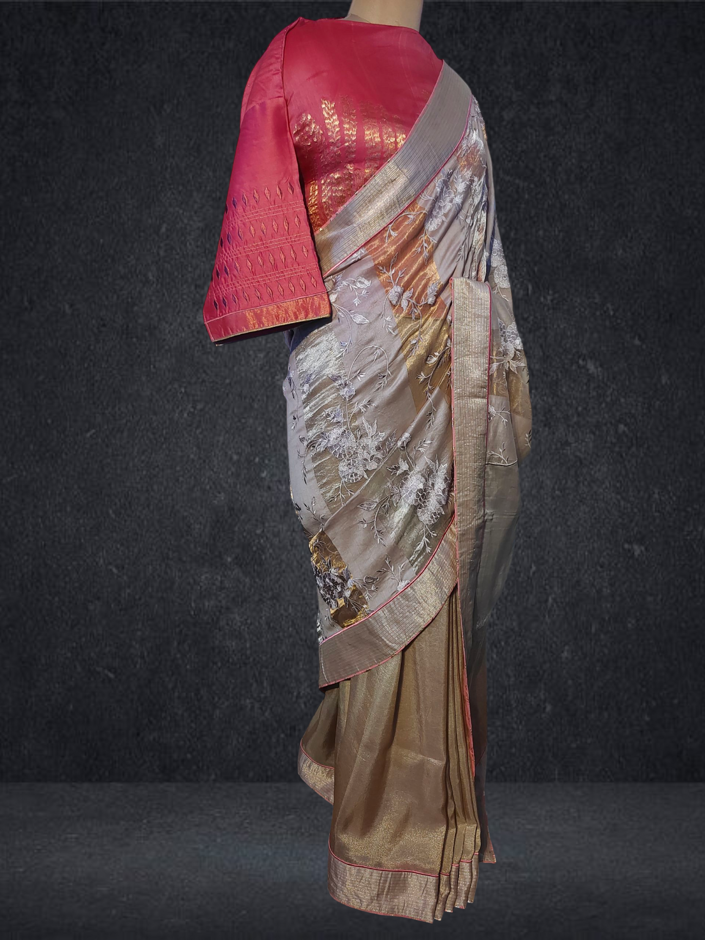 Formal Chanderi Zari Woven Saree