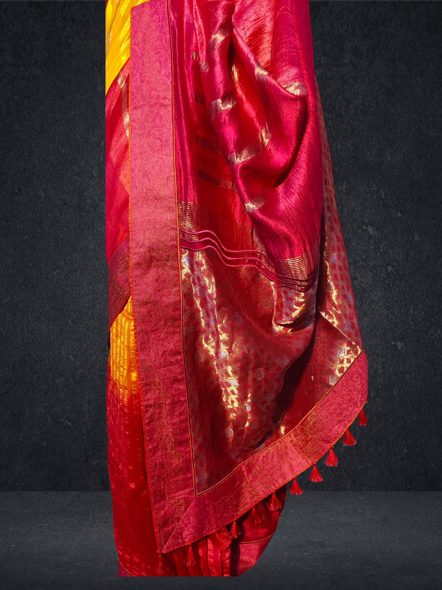 Formal Chanderi Zari Woven Saree