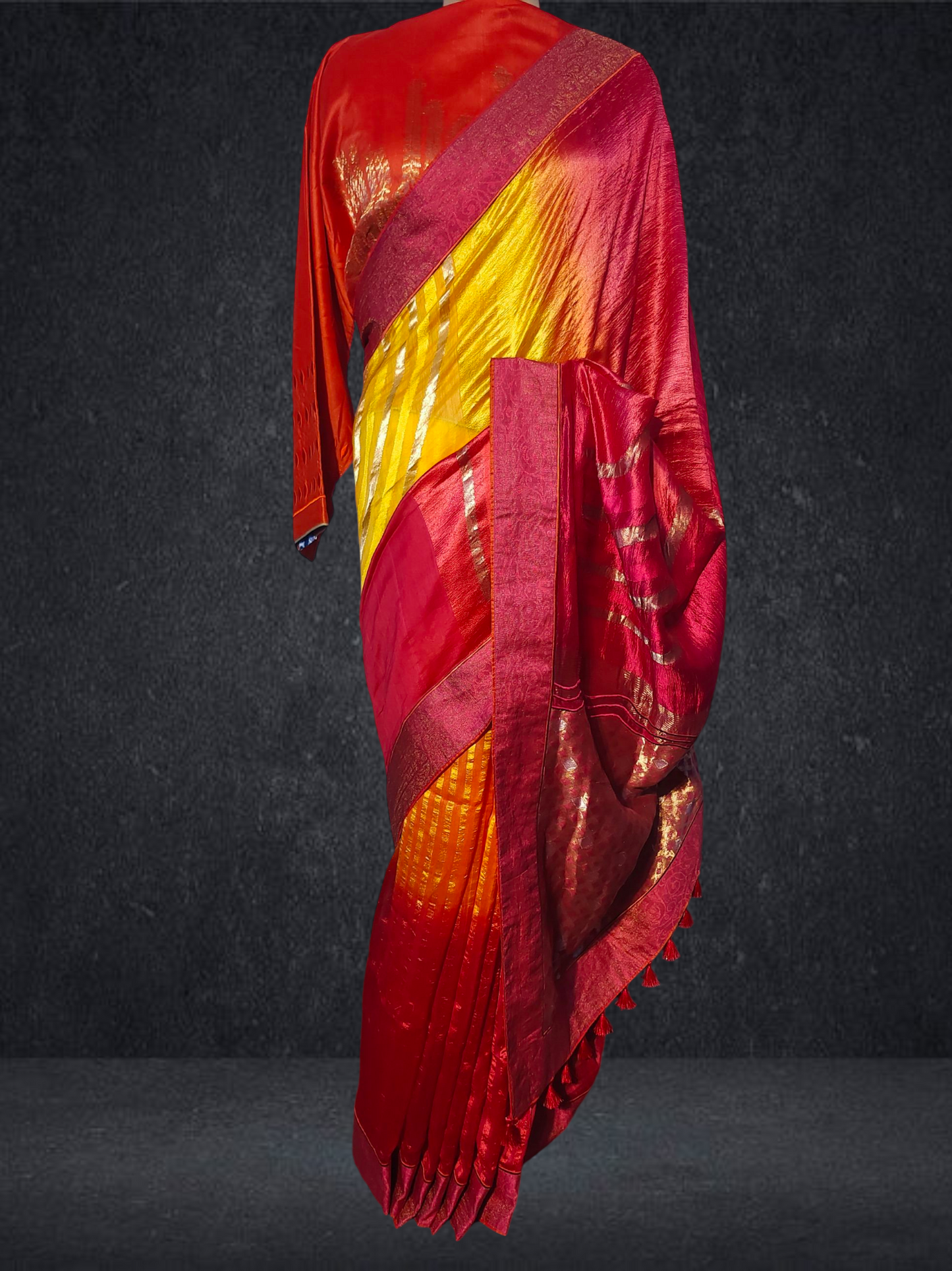 Formal Chanderi Zari Woven Saree