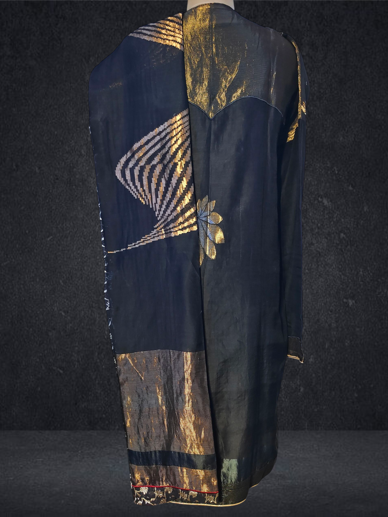 Semi Stitched Formal chanderi Suitset VISHAL KAPUR