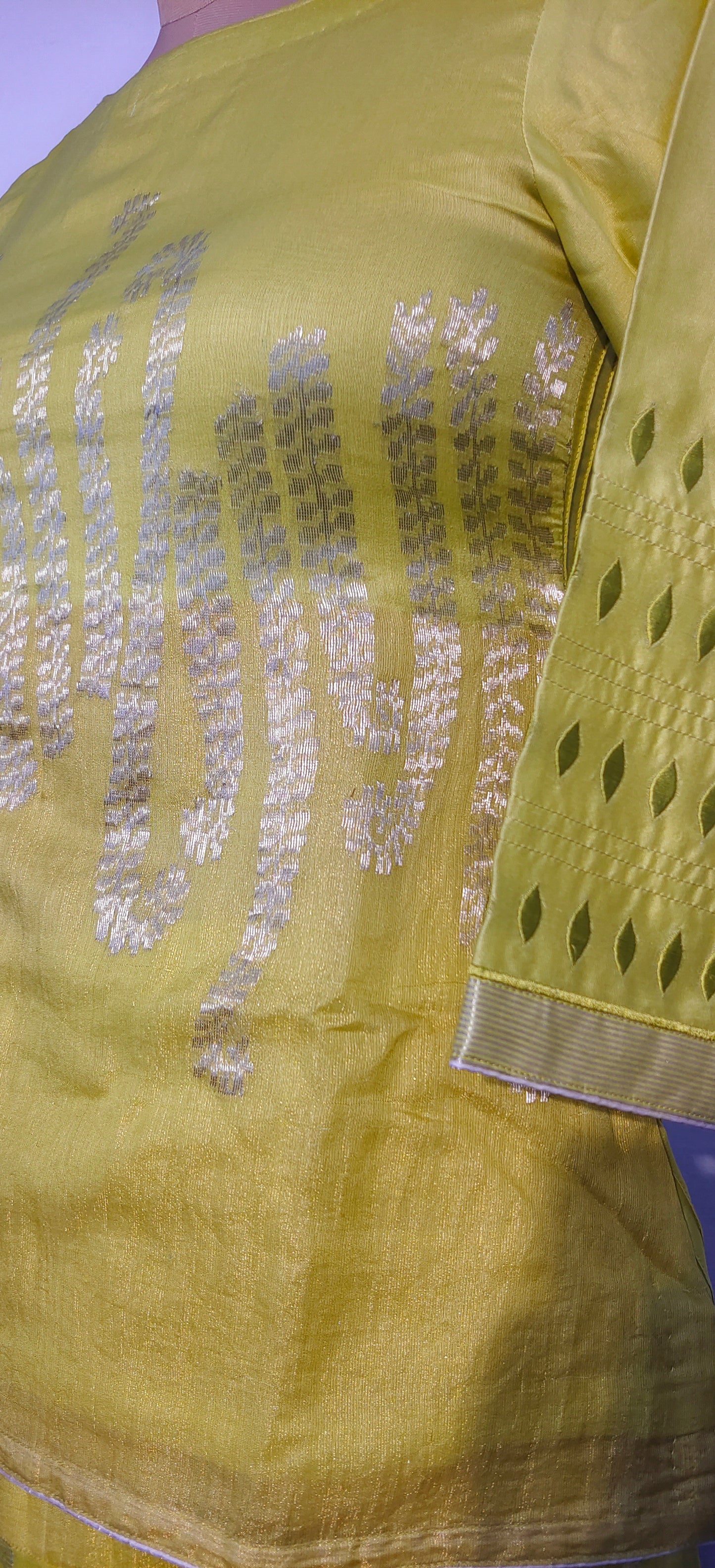 Stitched Palazzo With Crop Top Dress