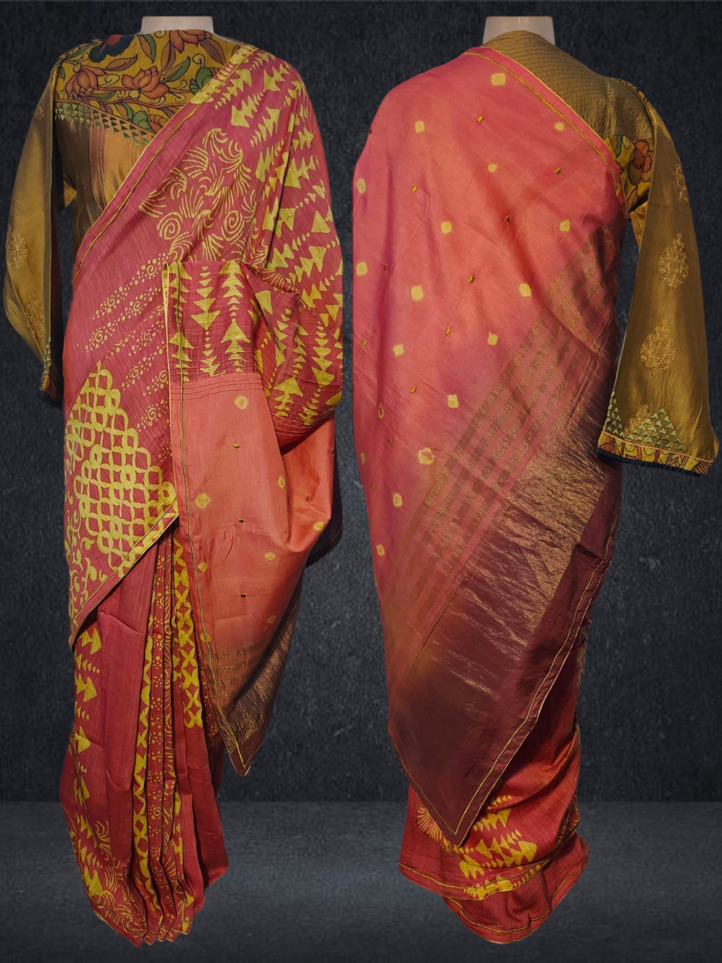Formal Chanderi Zari Woven Saree