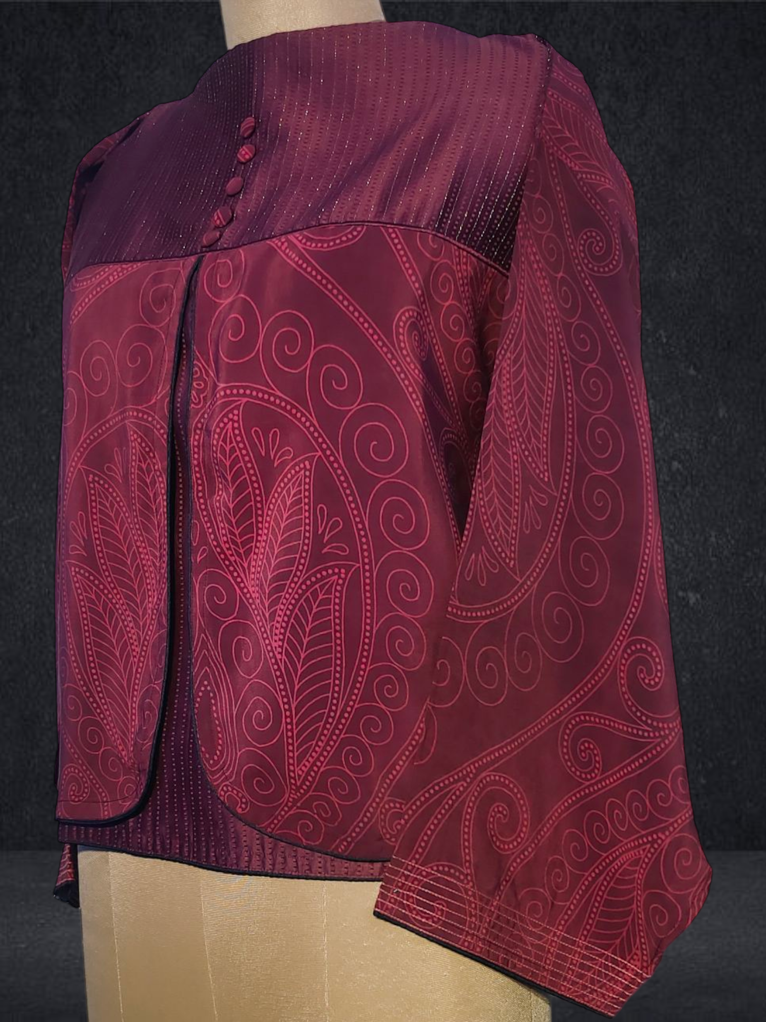 Semistitched Chanderi Ɓlouse VISHAL KAPUR STUDIO