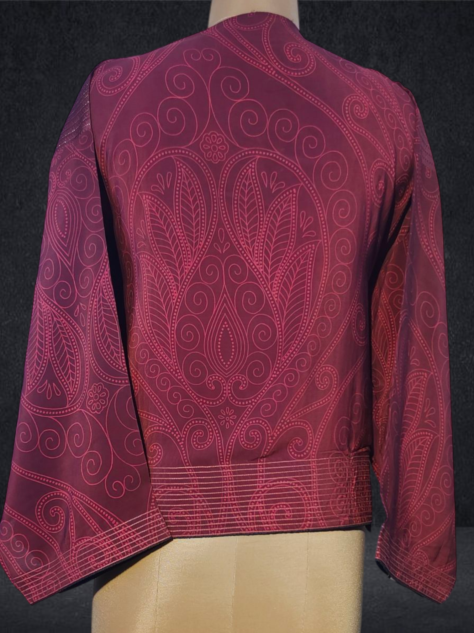 Semistitched Chanderi Ɓlouse VISHAL KAPUR STUDIO