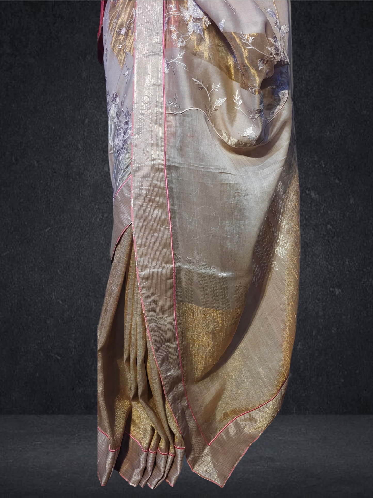 Formal Chanderi Zari Woven Saree