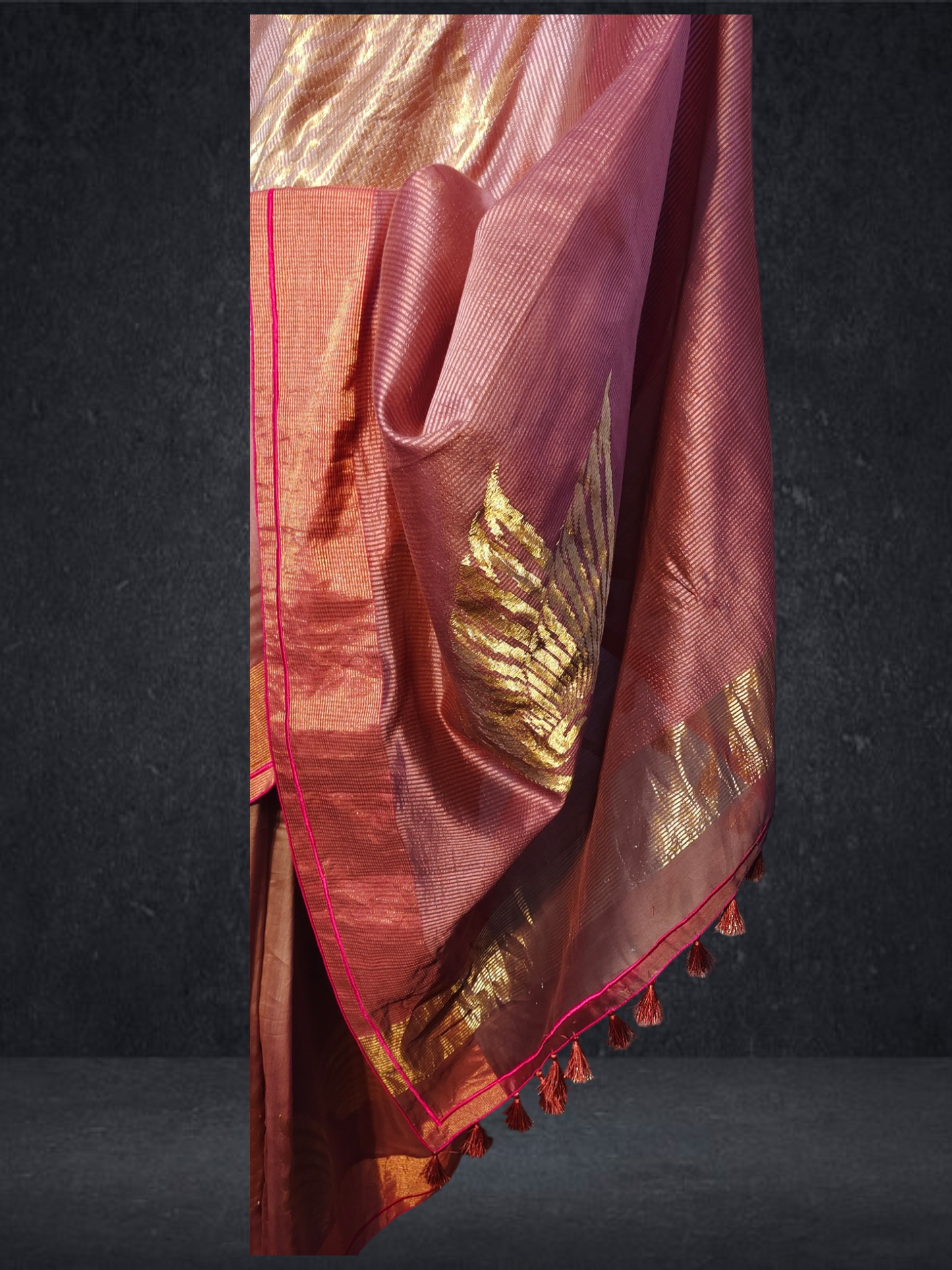 Formal Chanderi Zari Woven Saree VISHAL KAPUR