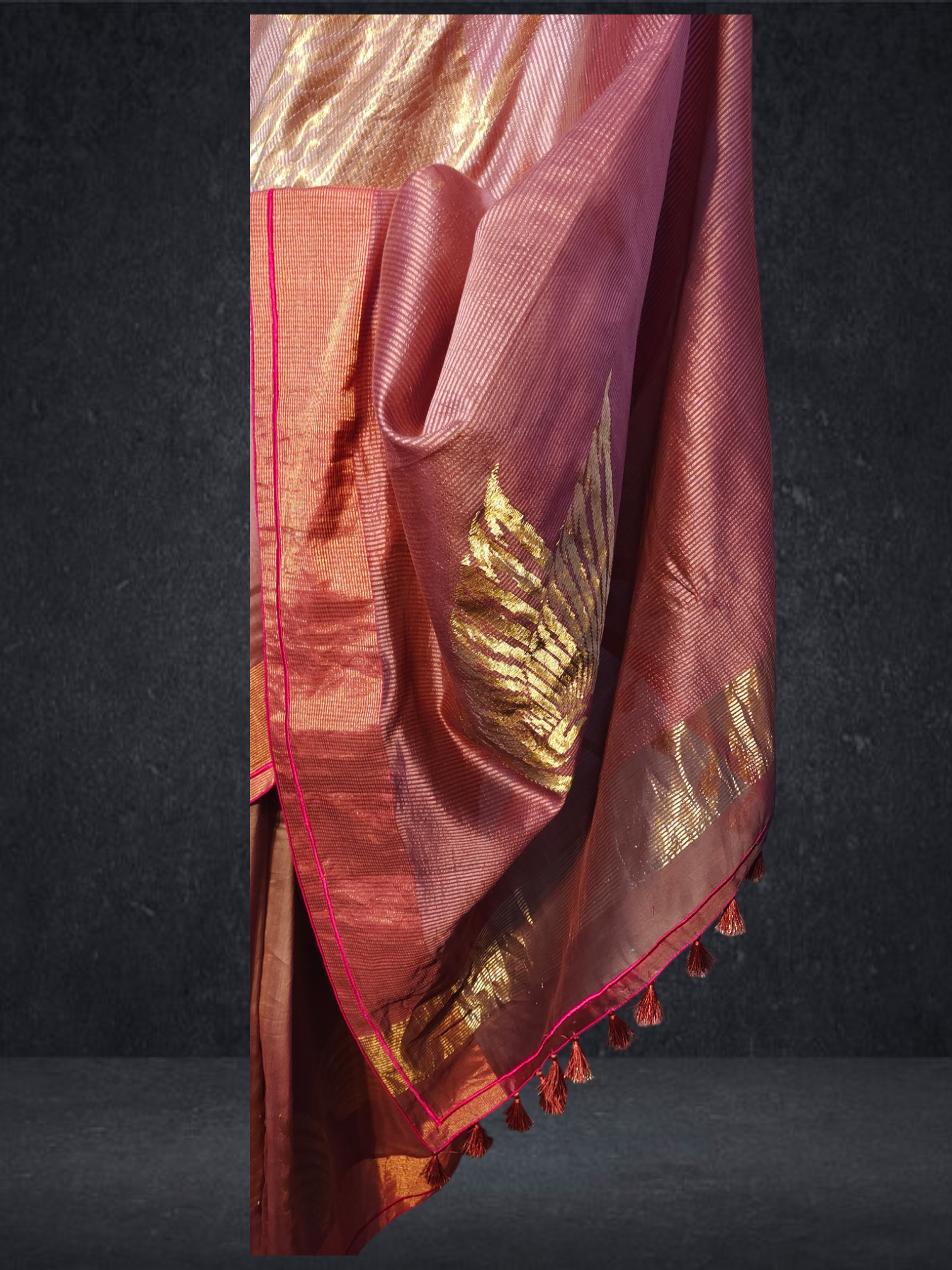 Formal Chanderi Zari Woven Saree VISHAL KAPUR