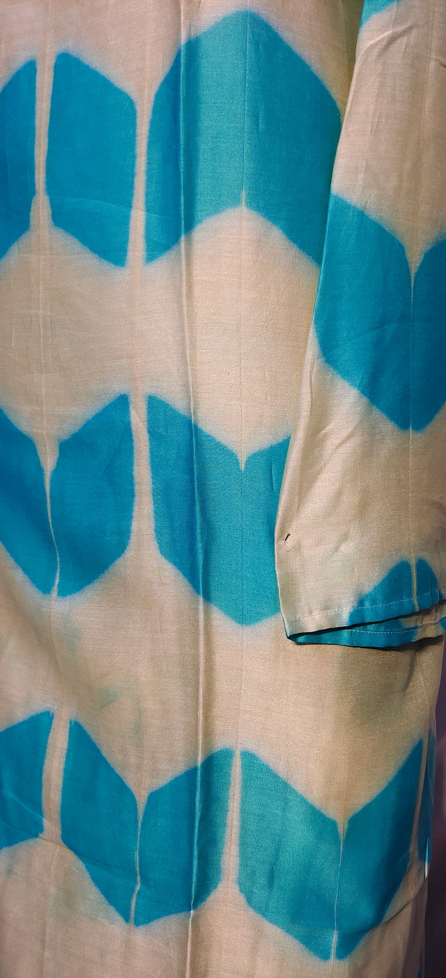 Semi Stitched Chanderi Kurta VISHAL KAPUR