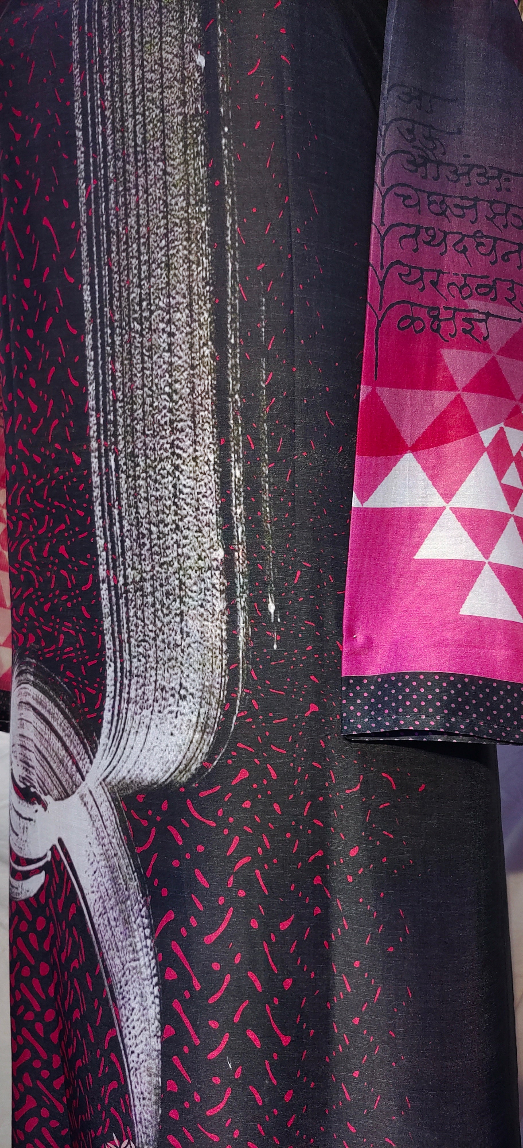 Semi Stitched Chanderi Casual Suitset VISHAL KAPUR