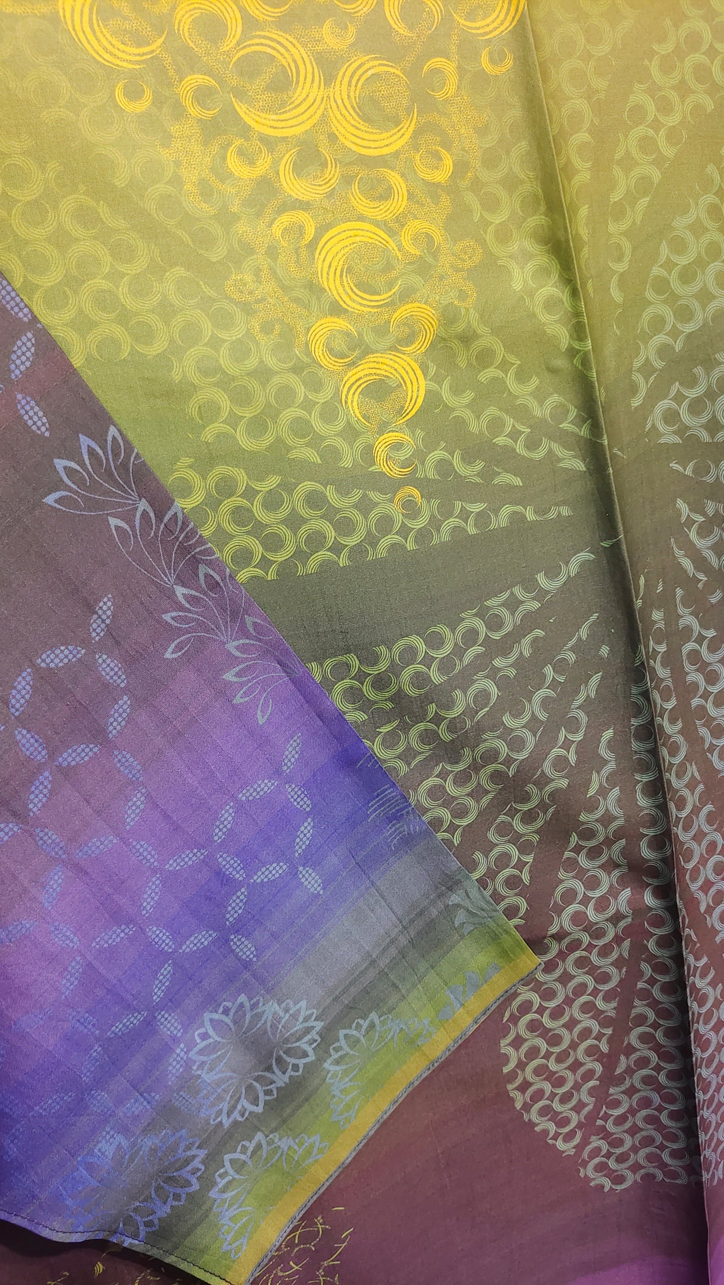 Semi Stitched Chanderi Kurta