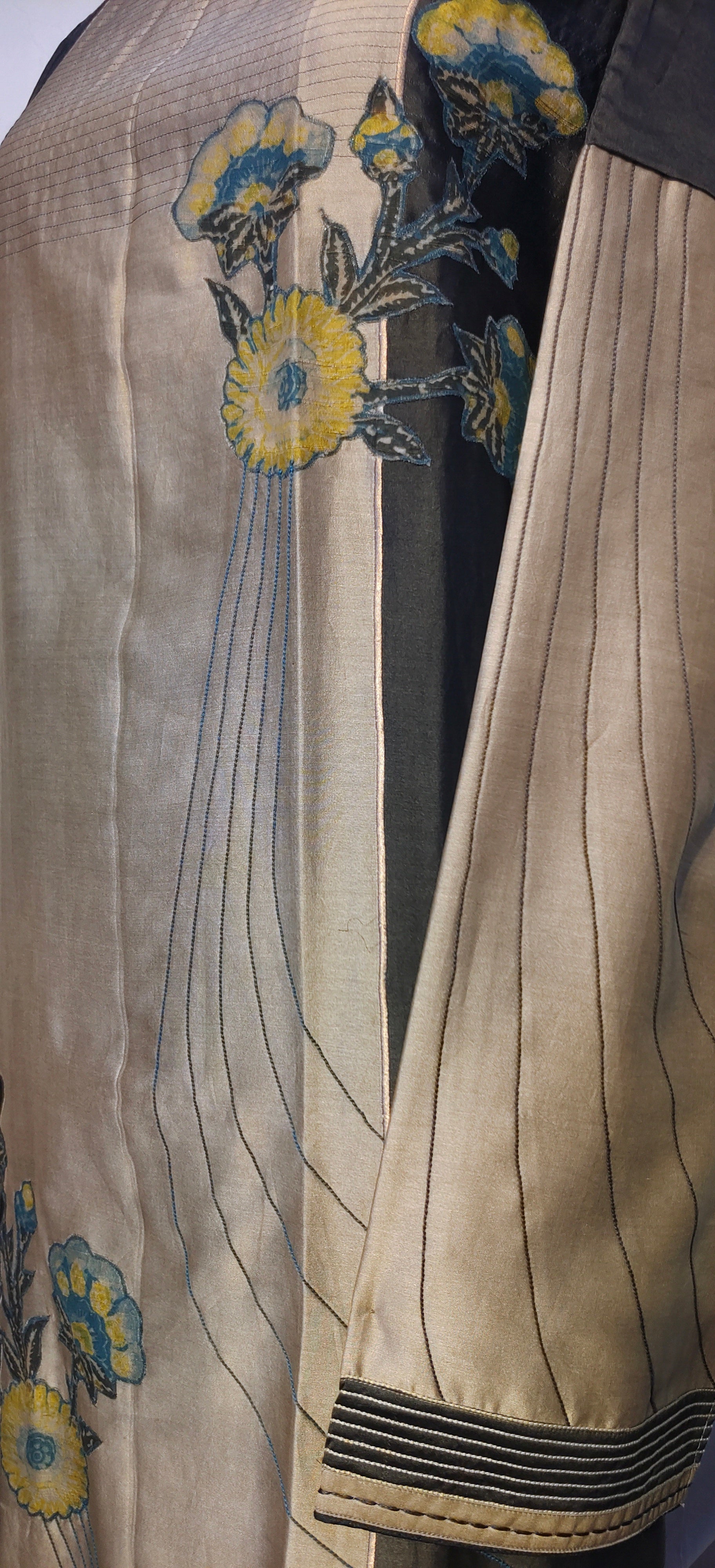 Semi Stitched Formal chanderi Suitset VISHAL KAPUR