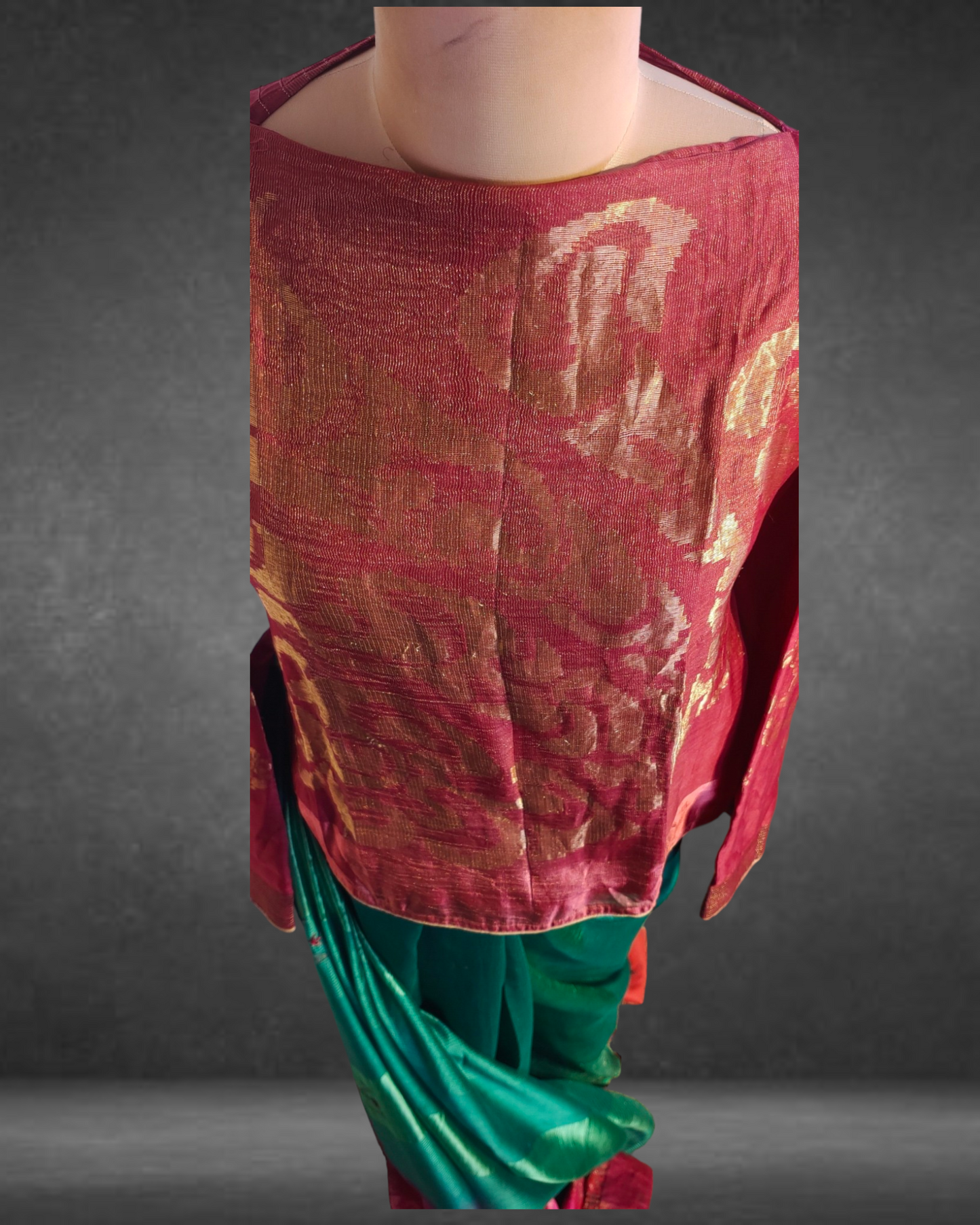 Formal Silk Chanderi With Multicolour Brocade Saree VISHAL KAPUR STUDIO