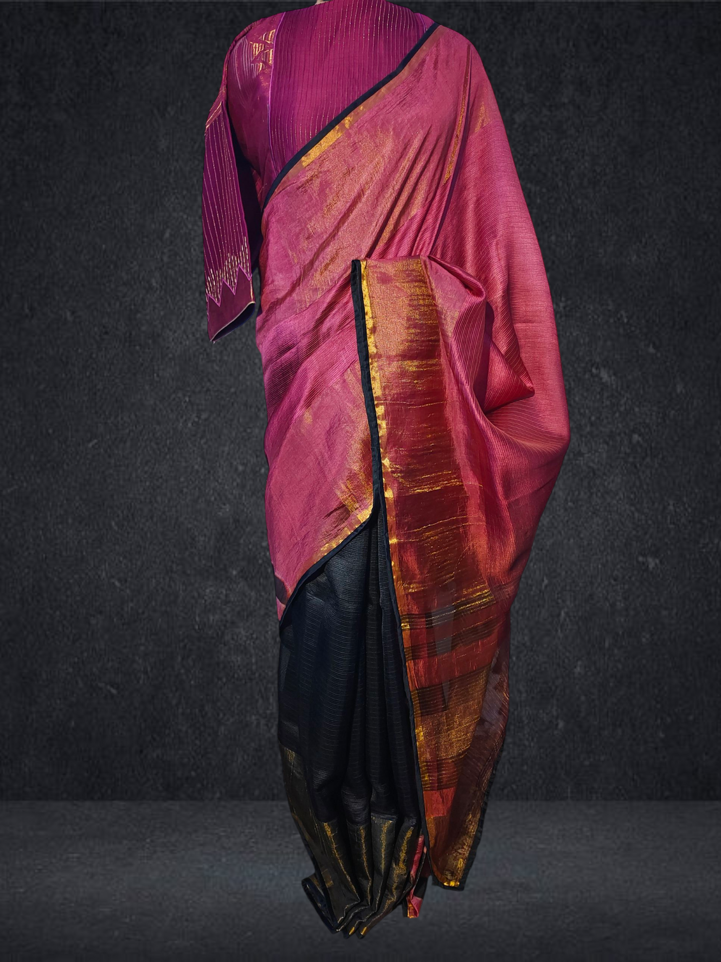 Formal Chanderi Zari Woven Saree