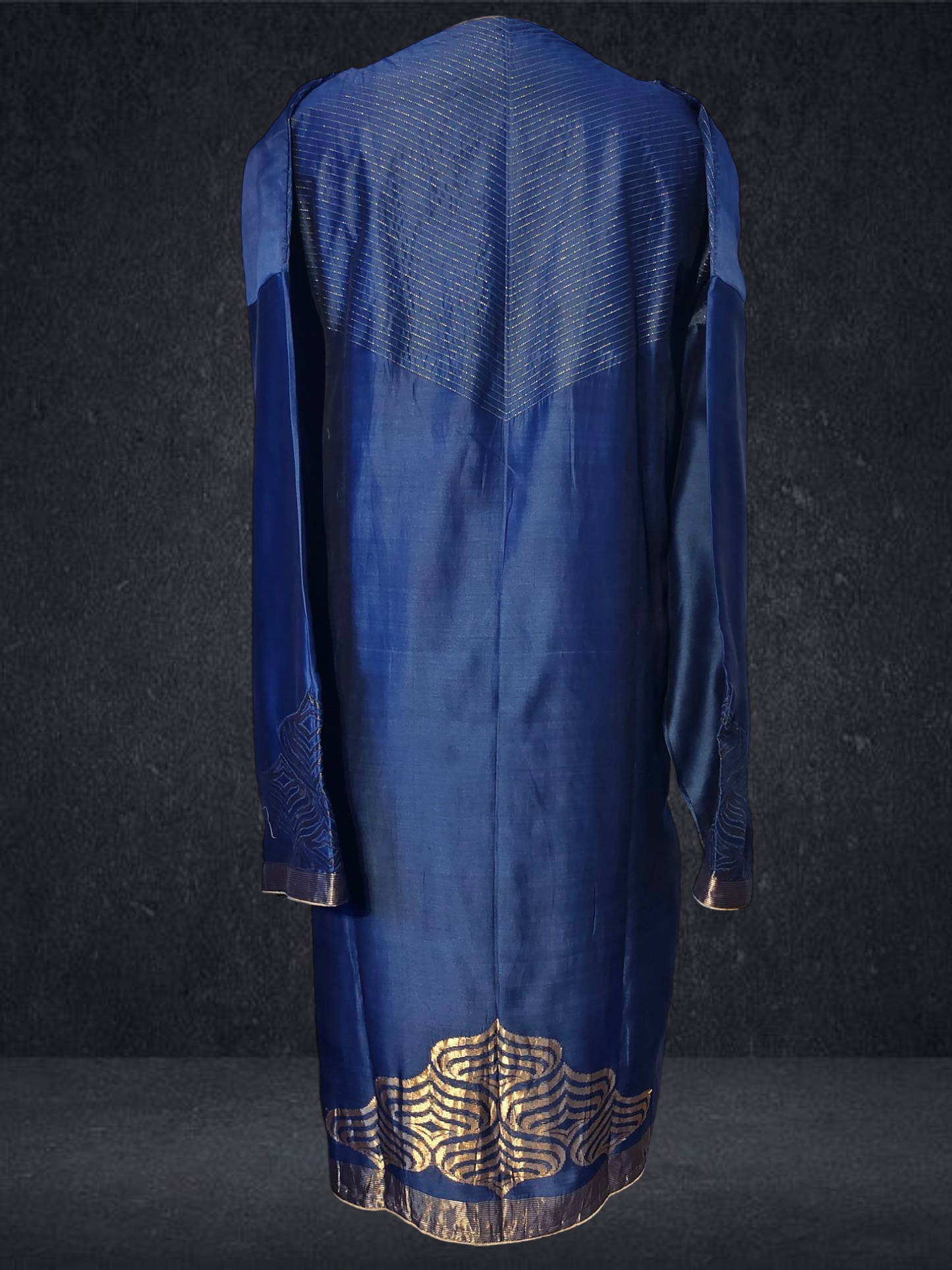 Semi Stitched Formal chanderi Suitset