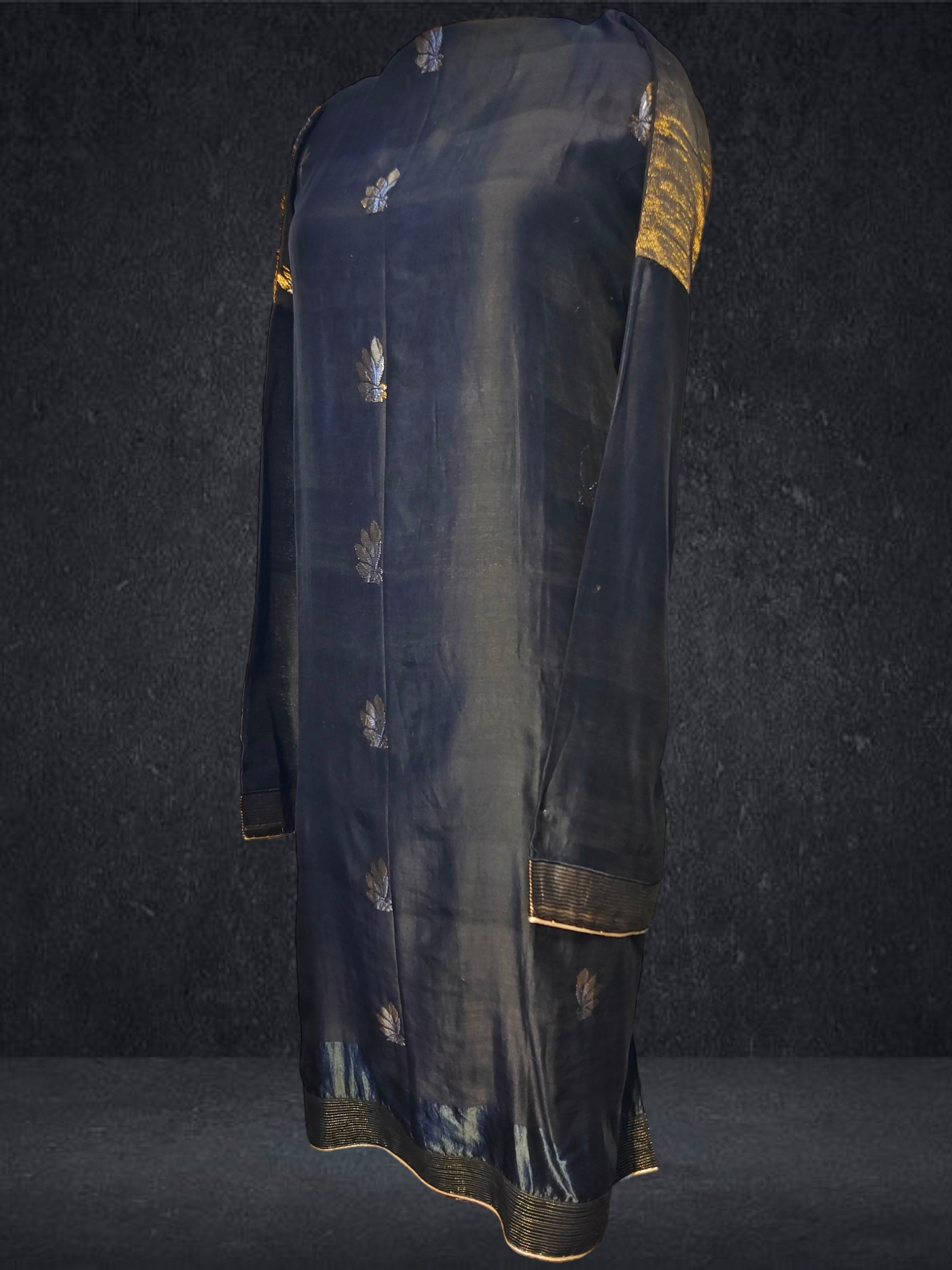 Semi Stitched Formal chanderi Suitset VISHAL KAPUR