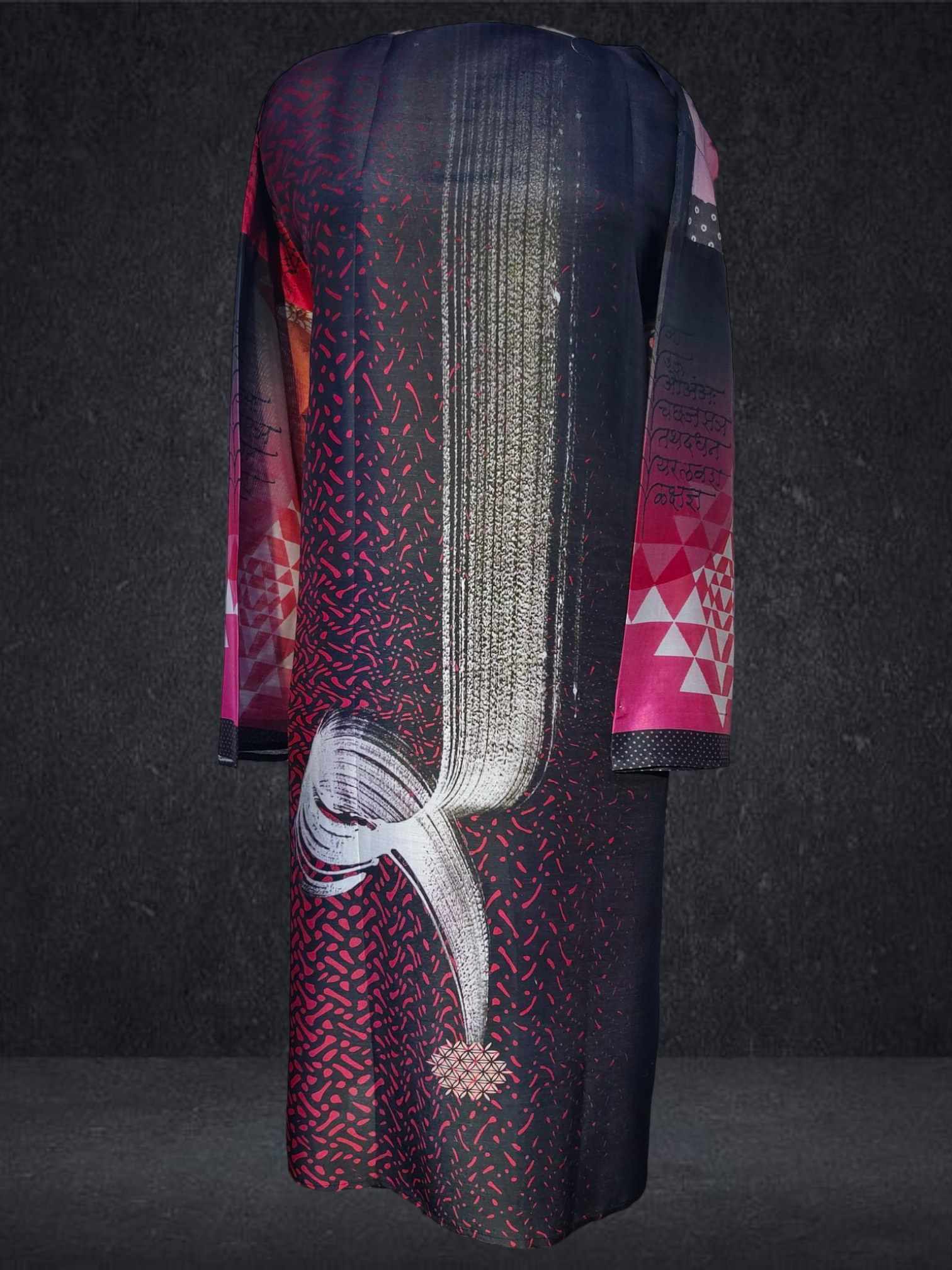 Semi Stitched Chanderi Casual Suitset VISHAL KAPUR