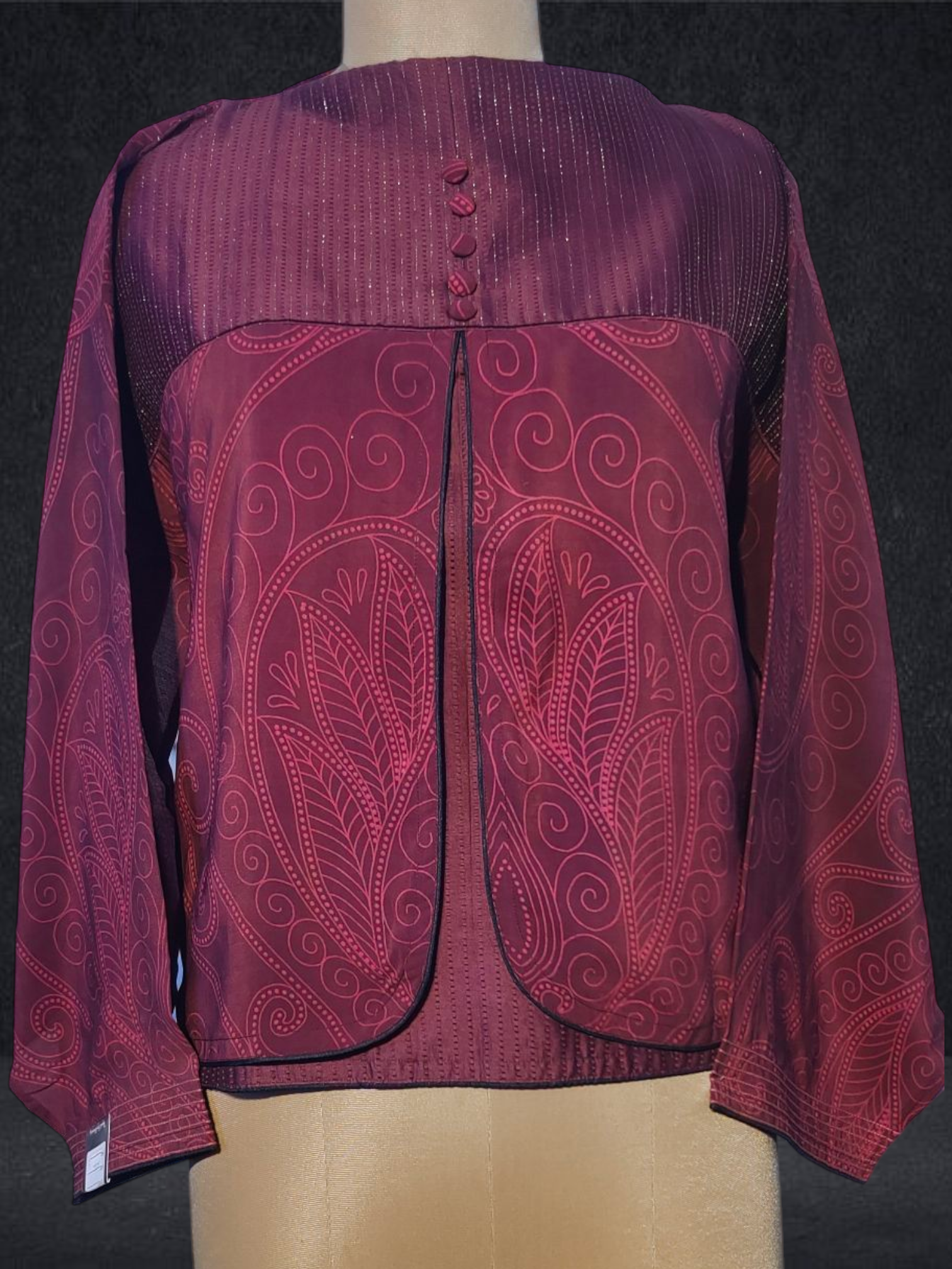 Semistitched Chanderi Ɓlouse VISHAL KAPUR STUDIO