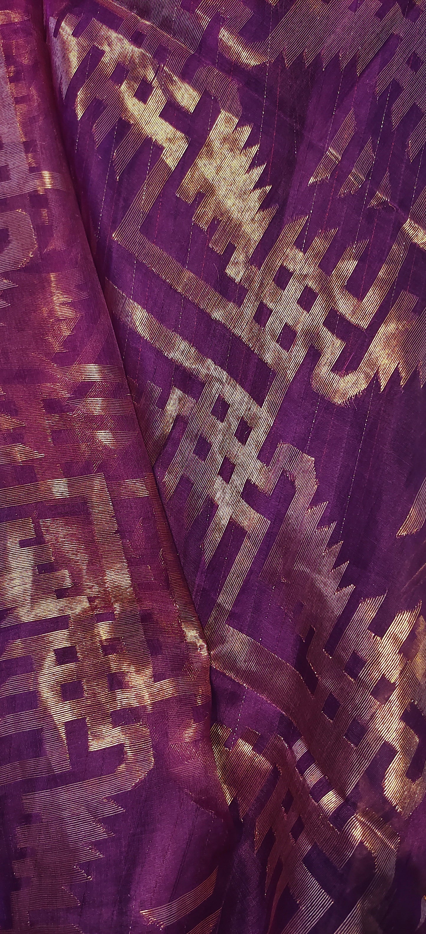 Semi Stitched Formal chanderi Suitset