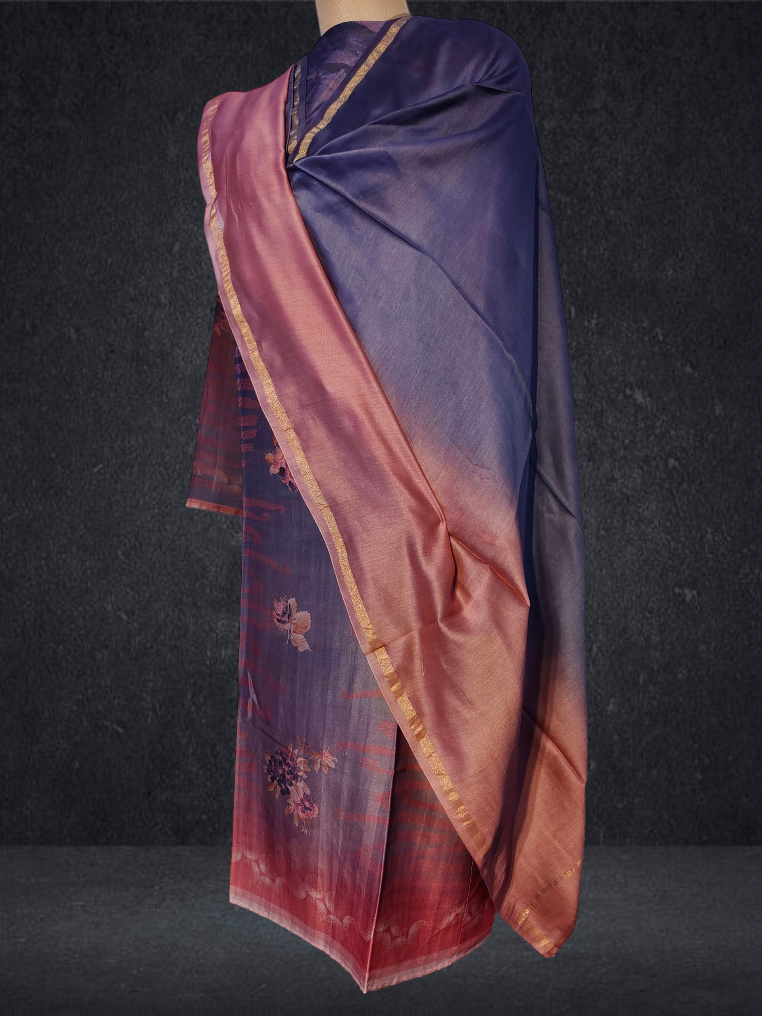 Semi Stitched Chanderi Casual Suitset VISHAL KAPUR