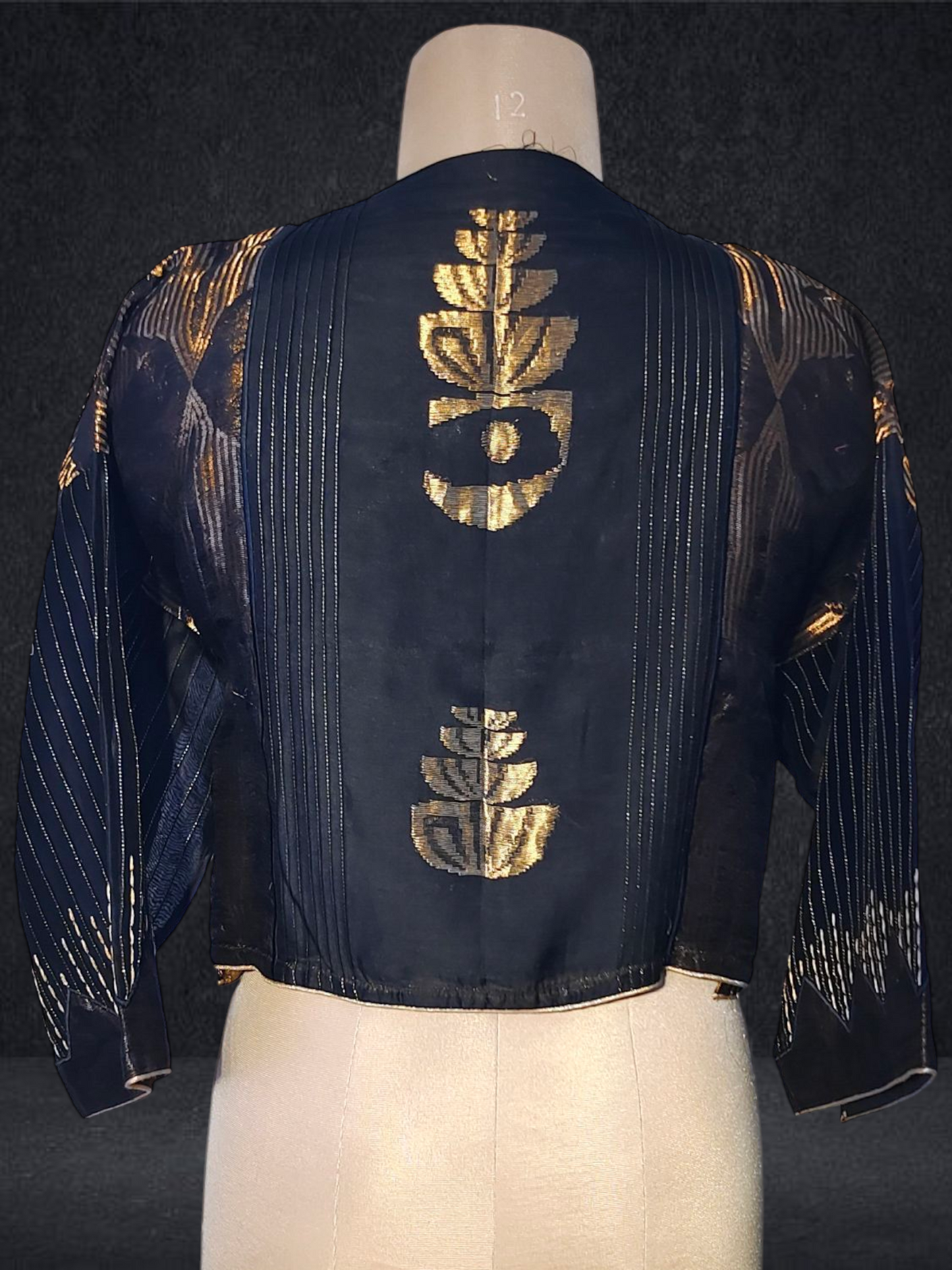 Semistitched Chanderi Ɓlouse