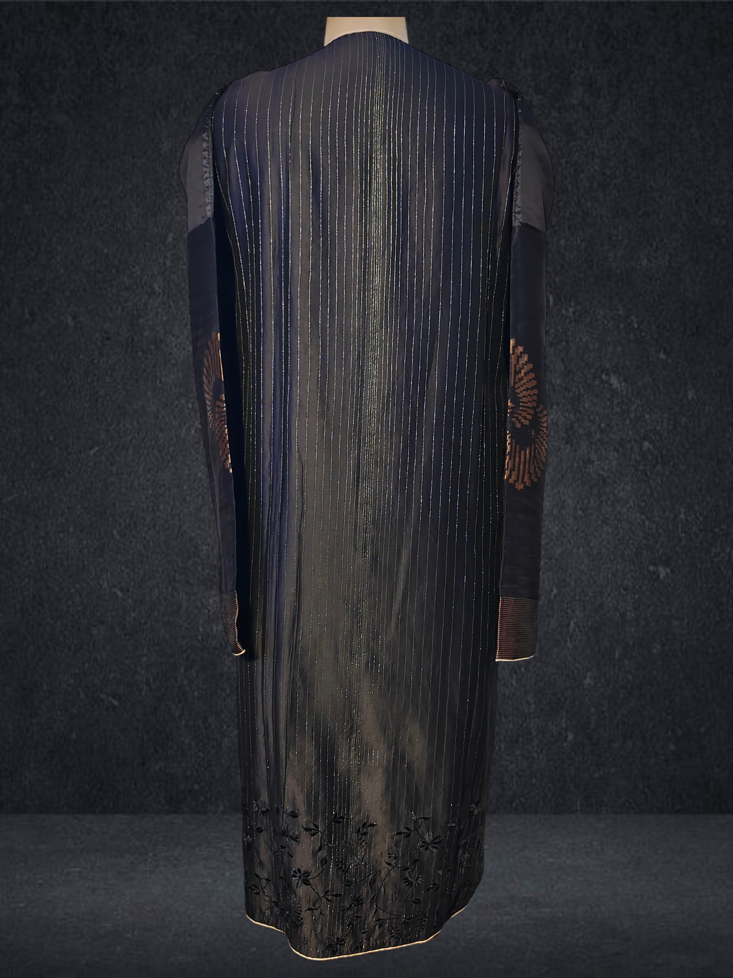 (Copy) Semi Stitched Formal chanderi Suitset VISHAL KAPUR