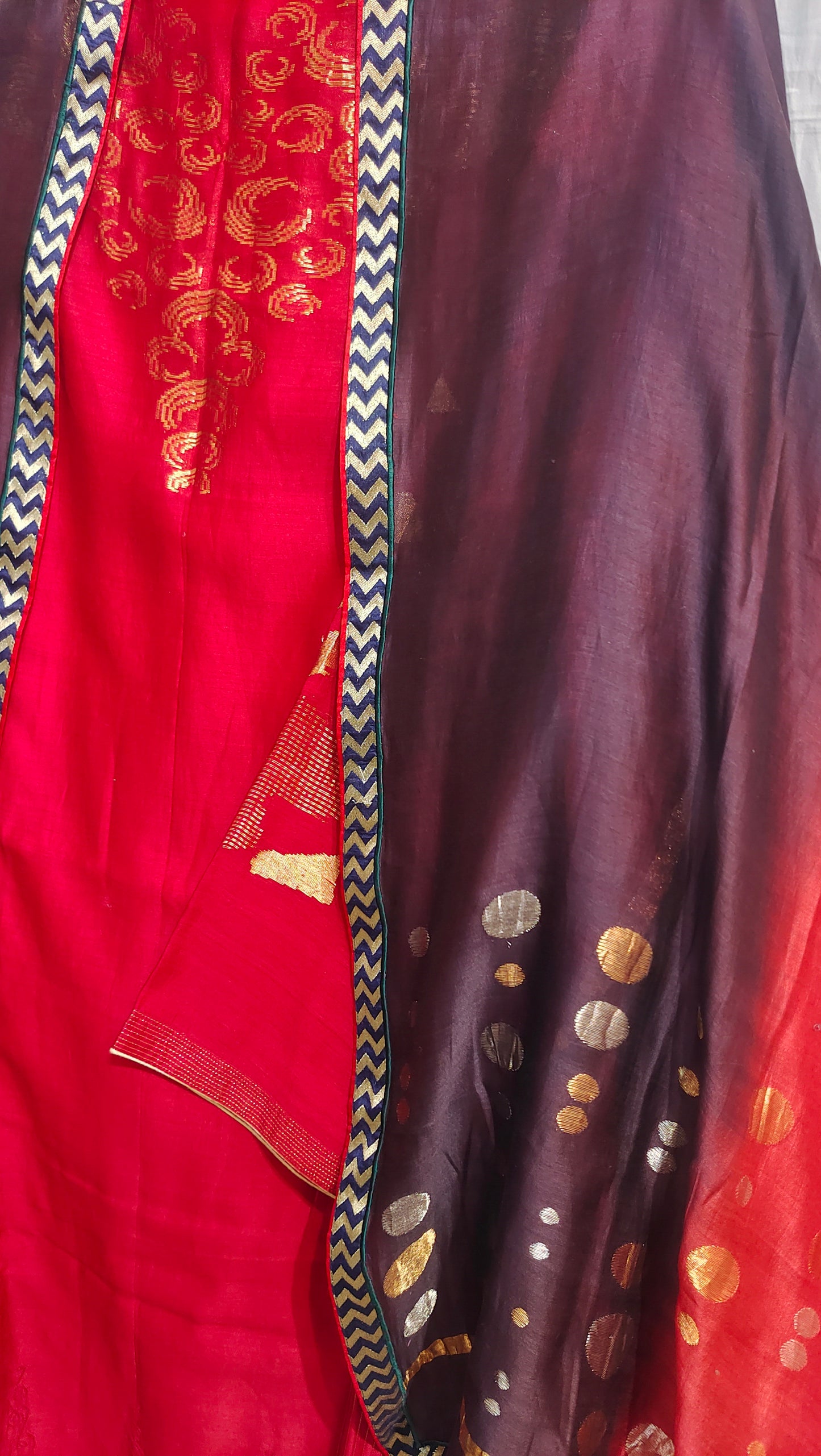 Semi Stitched Formal Chanderi Suitset