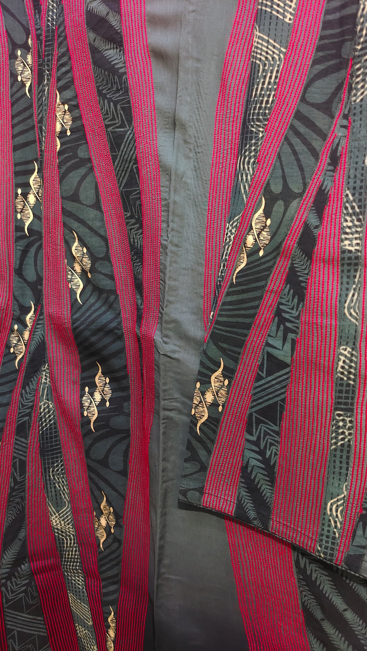 Semi Stitched Cotton Casual Suitset