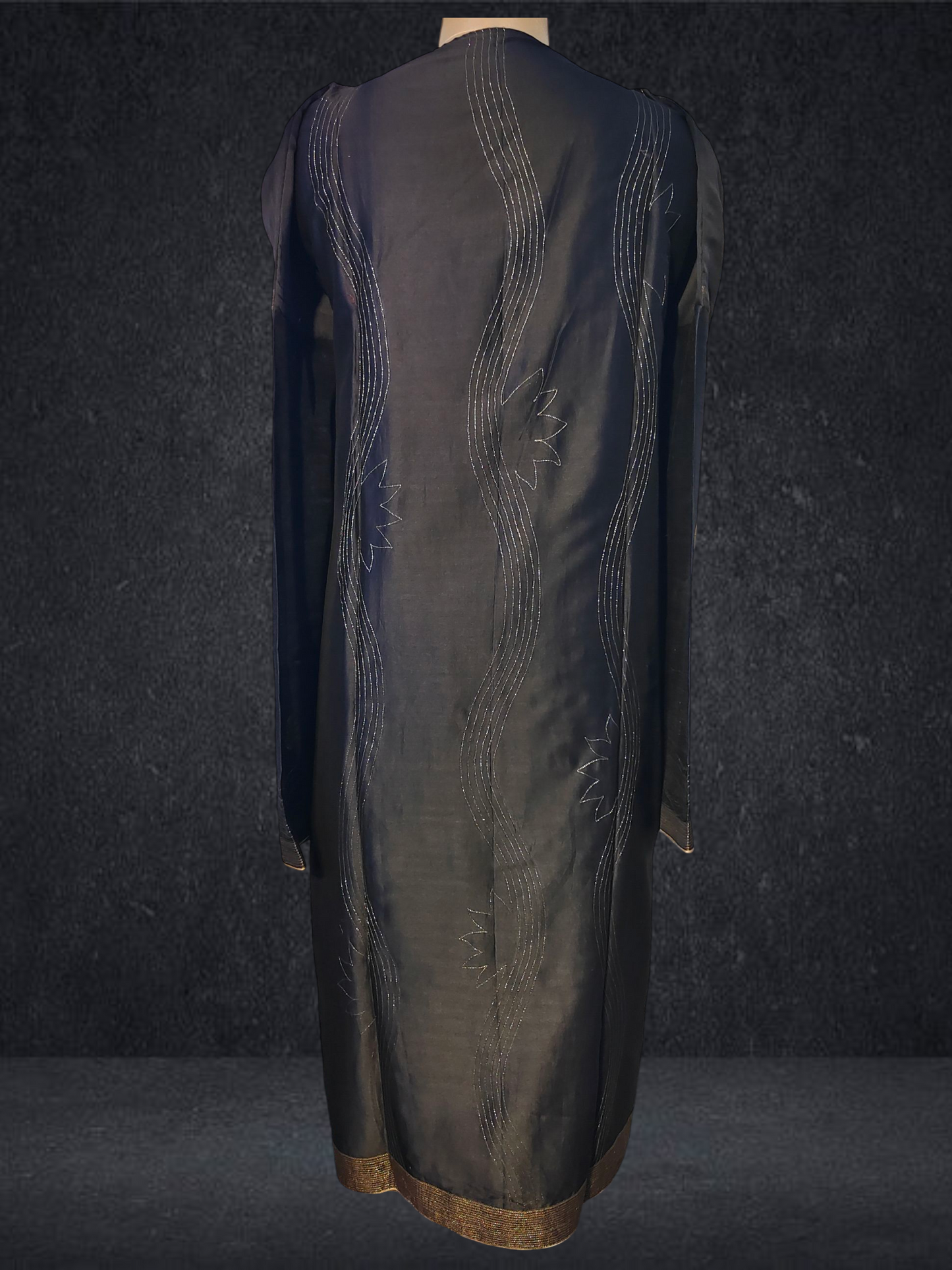 Semi Stitched Formal chanderi Suitset