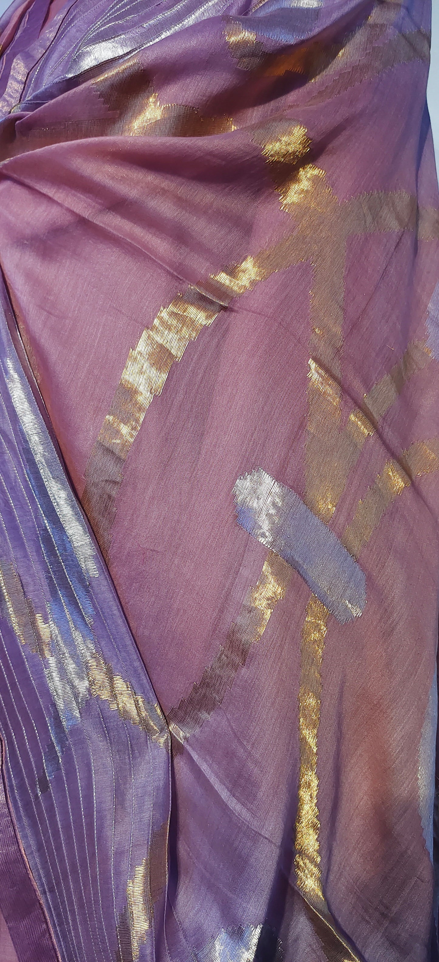 Semi Stitched Formal chanderi Suitset