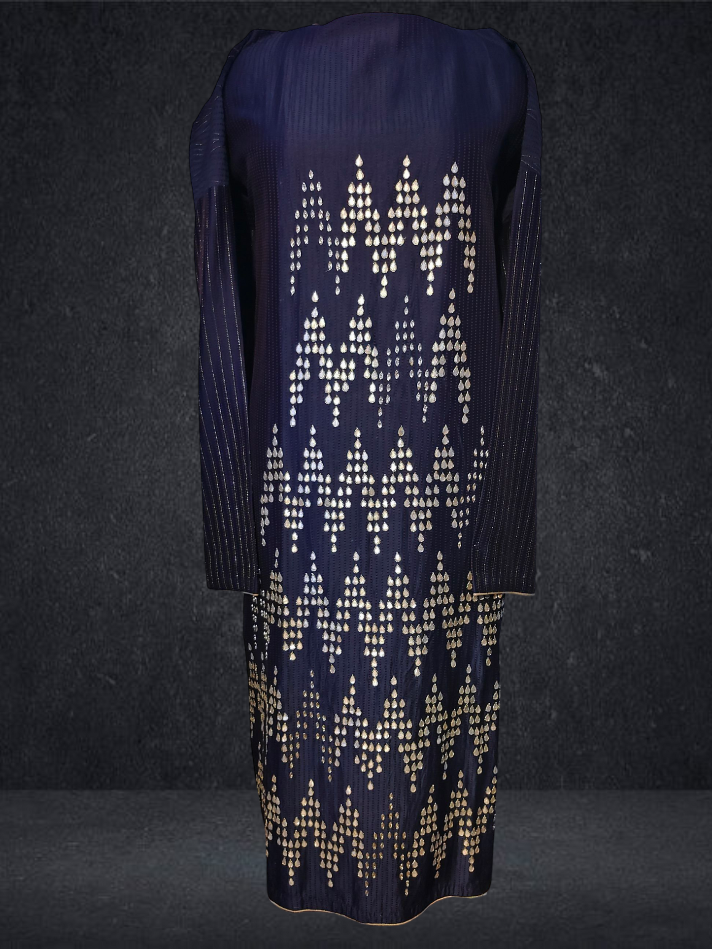 (Copy) Semi Stitched Formal chanderi Suitset VISHAL KAPUR