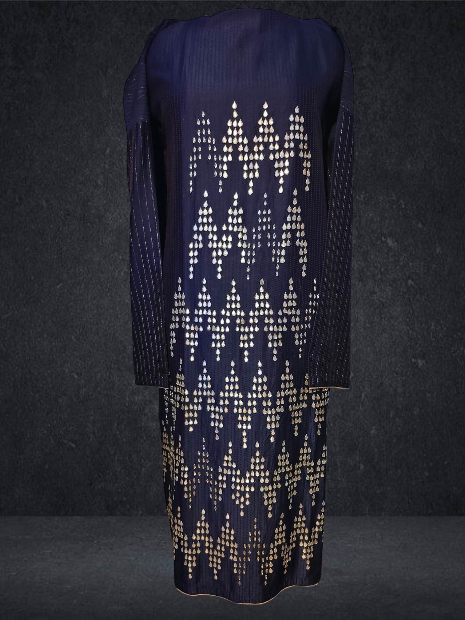 (Copy) Semi Stitched Formal chanderi Suitset VISHAL KAPUR