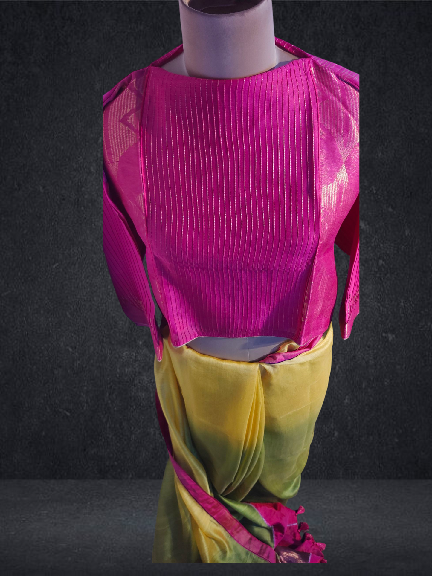 Formal Chanderi Zari Woven Saree
