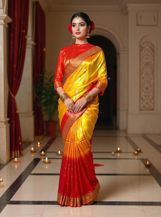Formal Chanderi Zari Woven Saree
