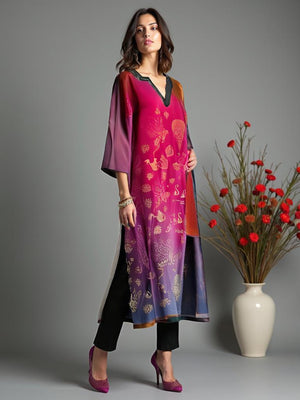 Semistitched Kurtas | VISHAL KAPUR