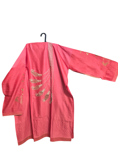 Semi Stitched Formal Chanderi Suitset