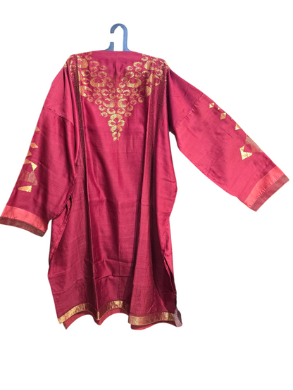 Semi Stitched Formal Chanderi Suitset