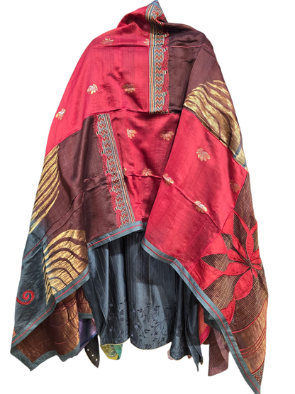 Semi Stitched Formal Chanderi Suitset