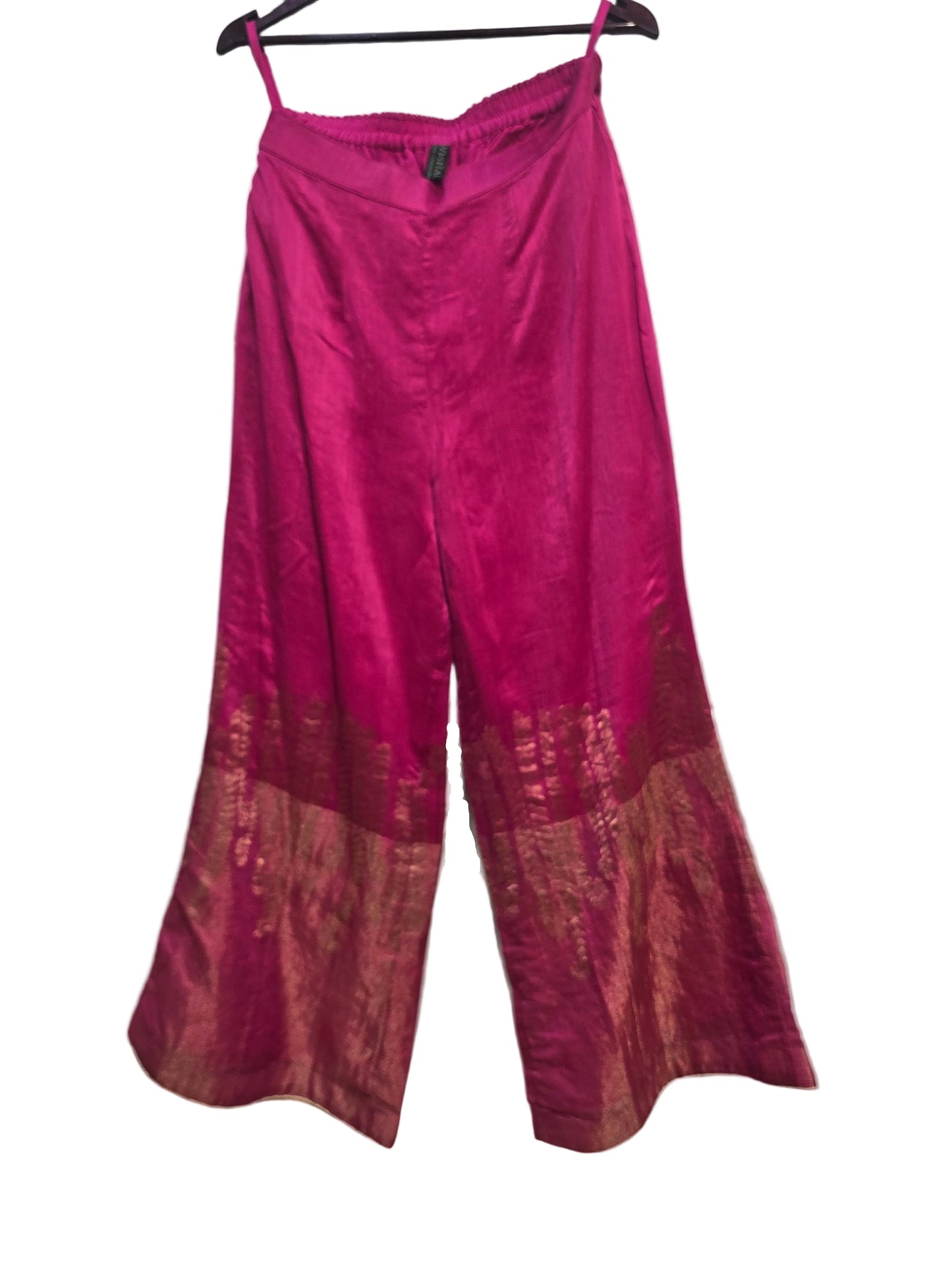 Formal chanderi Embroidered Palazzo pant
