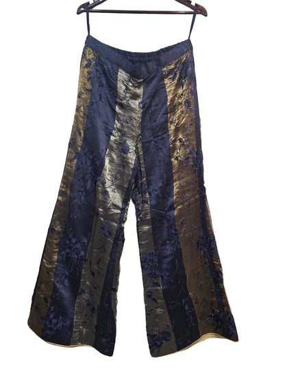 Formal chanderi Embroidered Palazzo pant